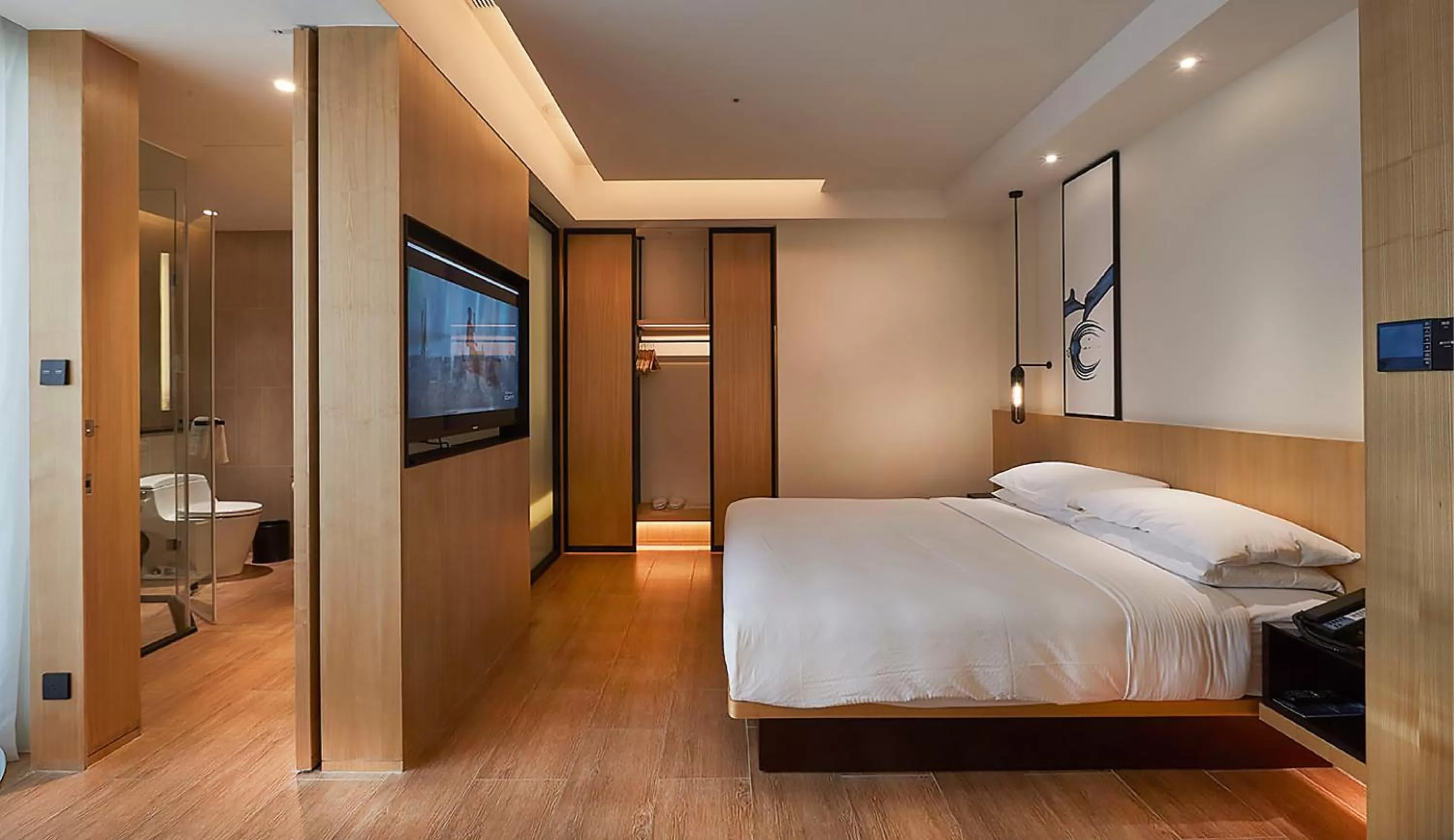 Bedroom, Bed in Fairfield by Marriott Taichung