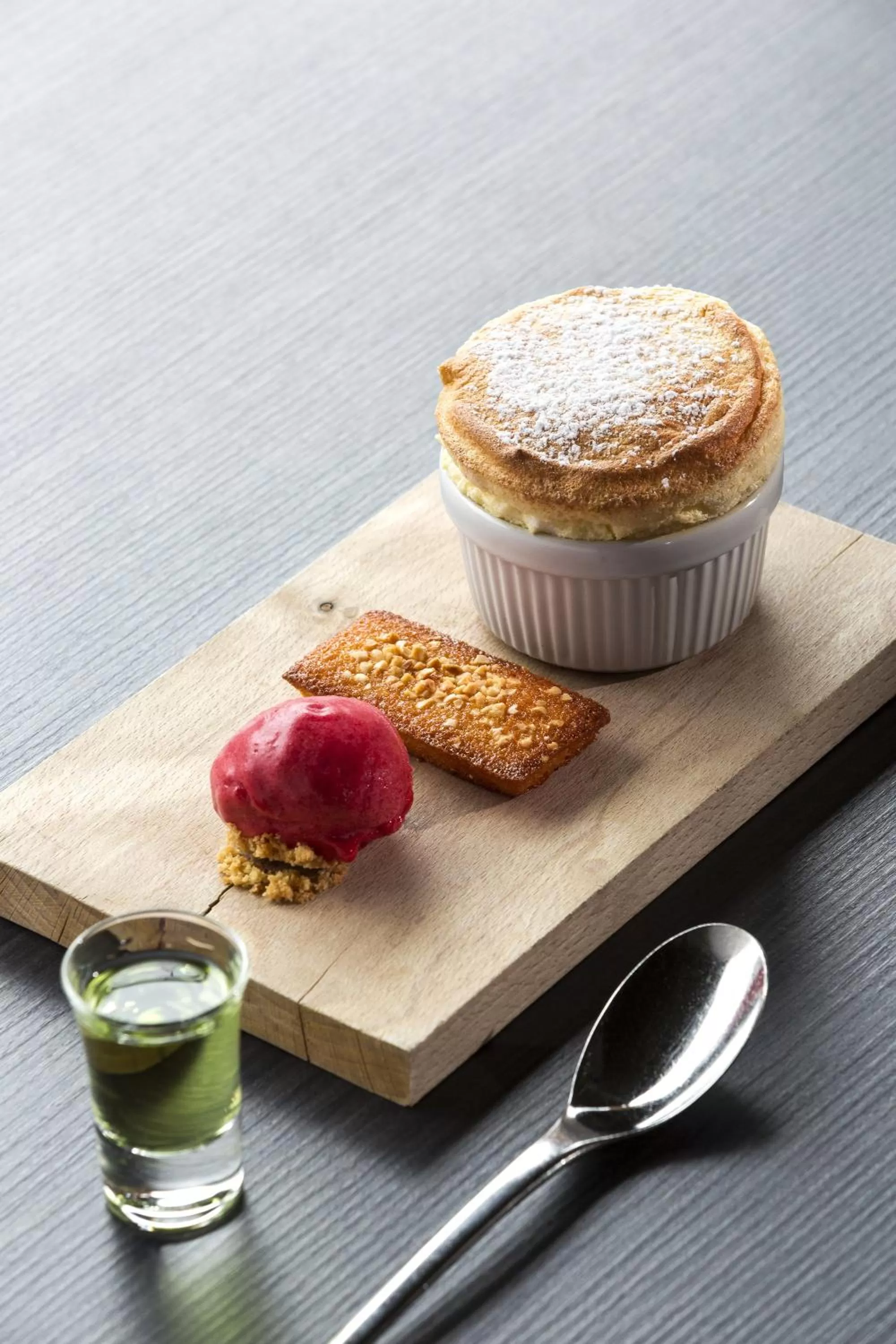 Food close-up in Heliopic Hotel & Spa