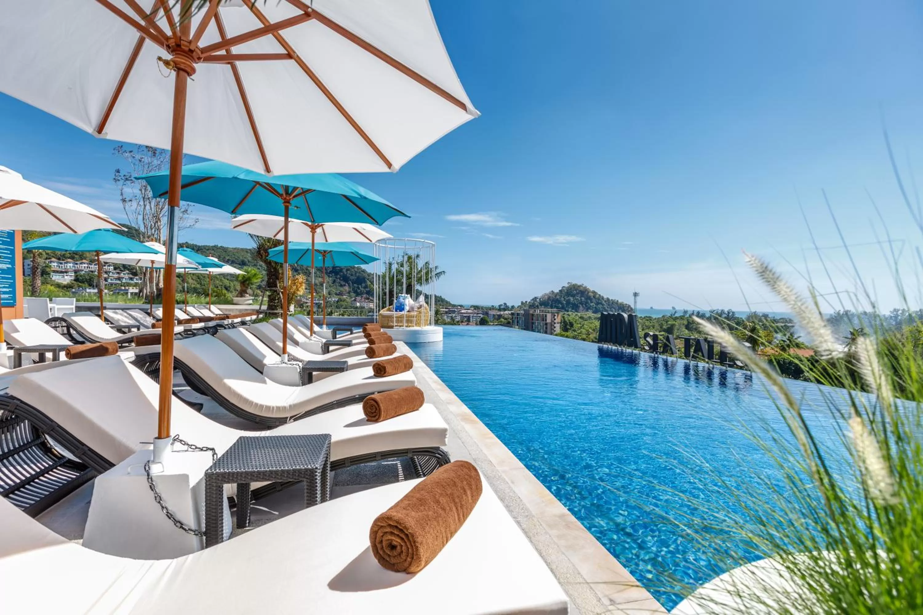 Pool view in Anda Sea Tales Resort-SHA Plus