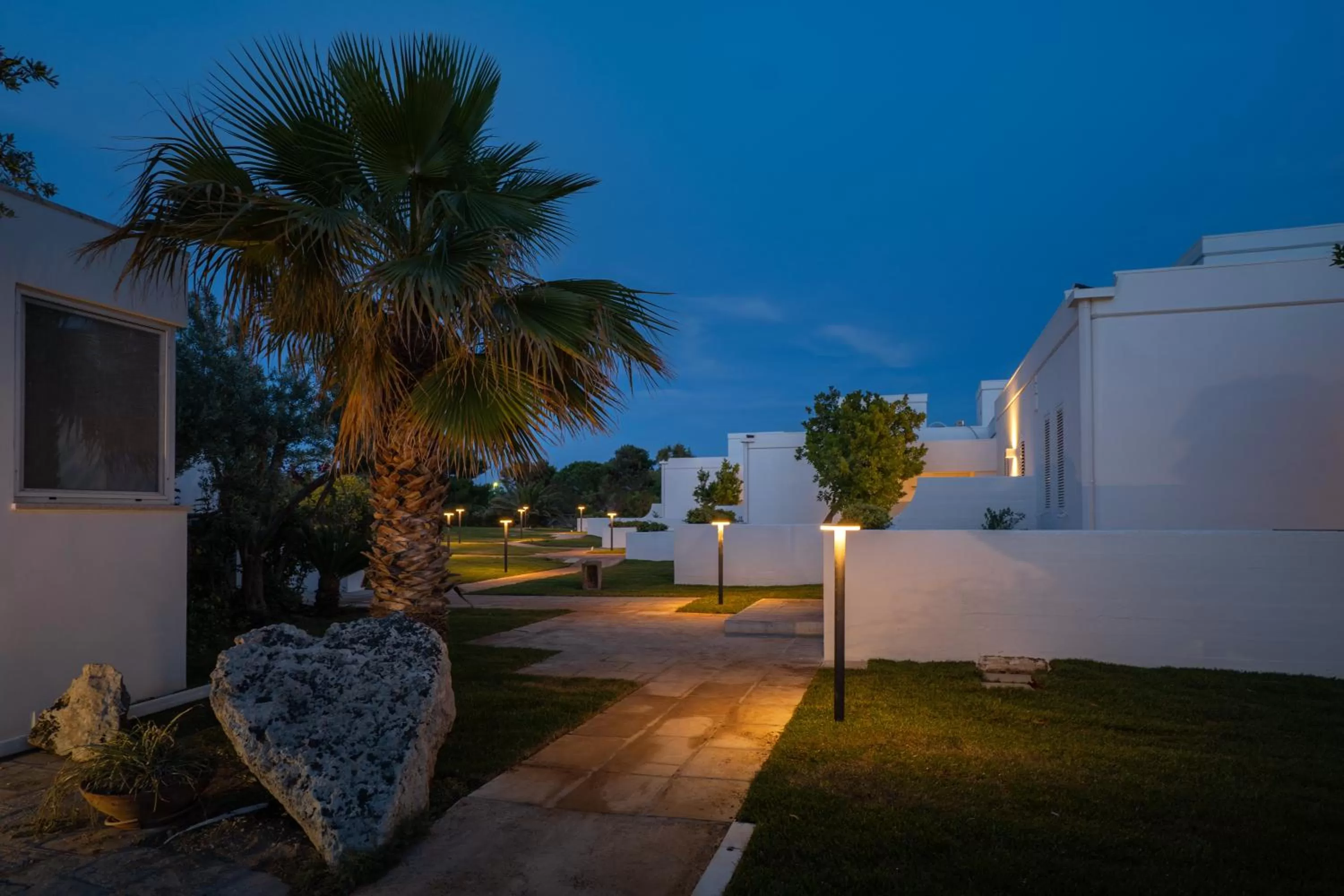 Property building in Grotta Palazzese Beach Hotel