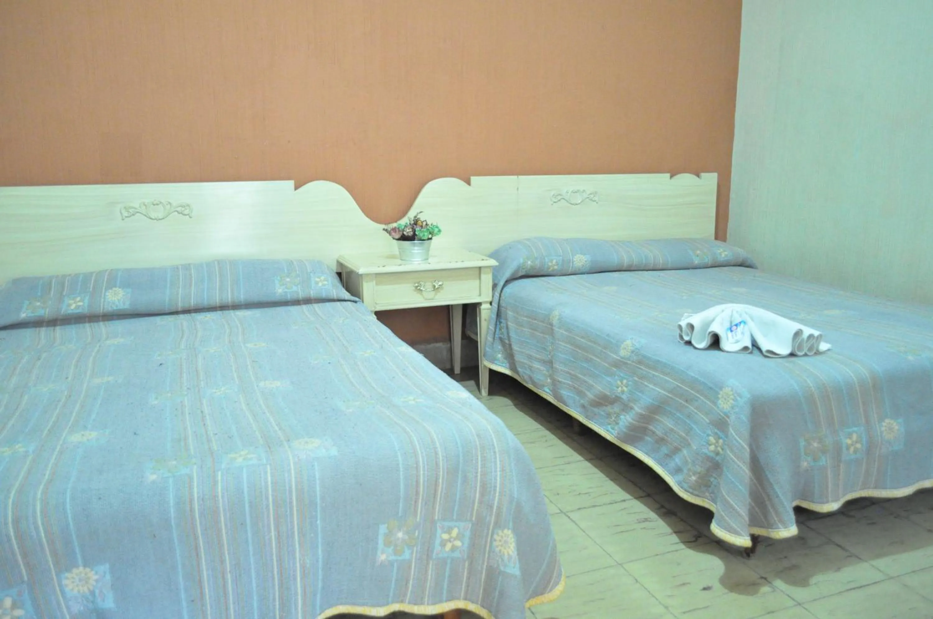 Bed in Hotel Metropolitan I