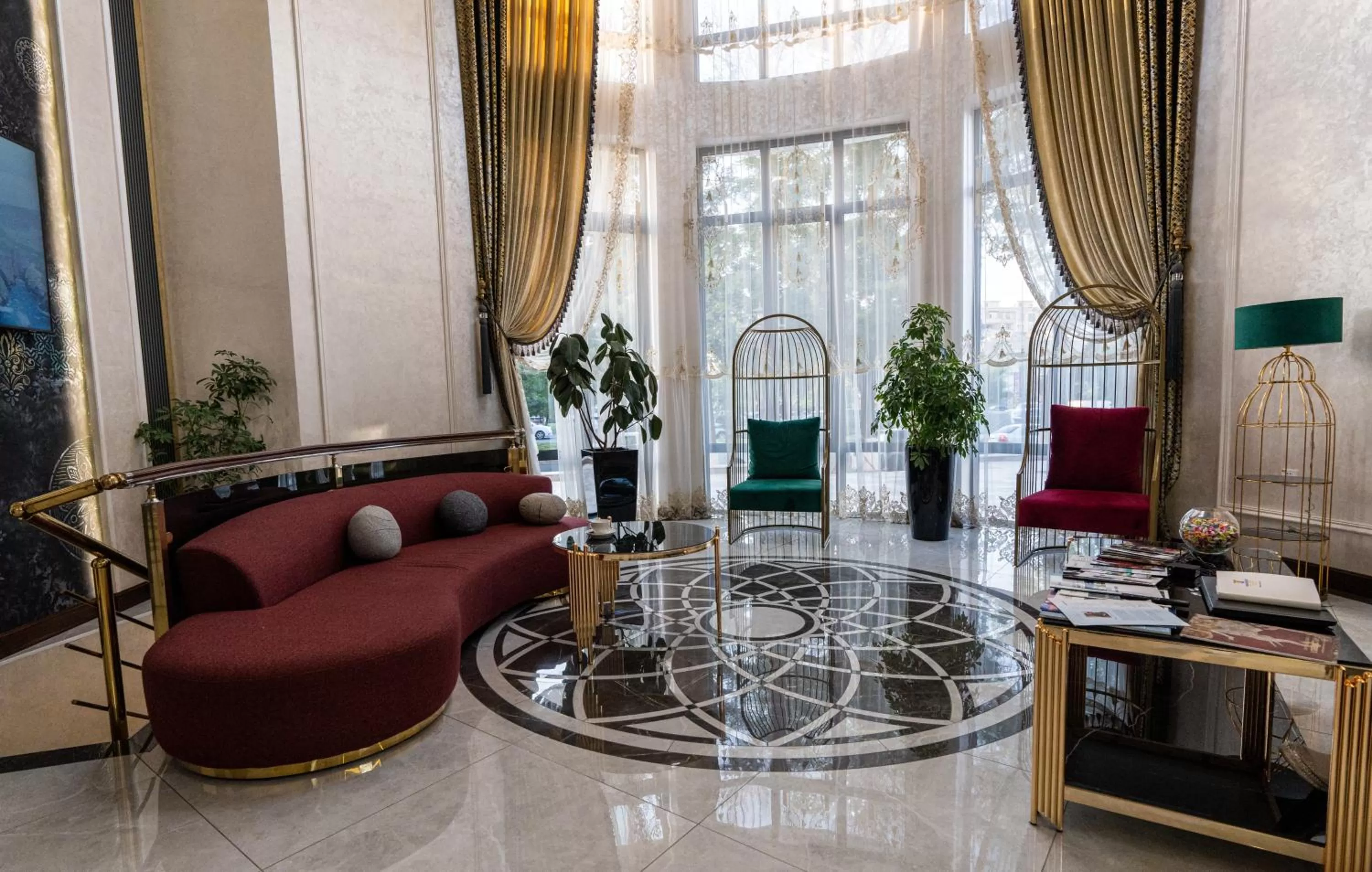 Lobby or reception in Garnet Hotel Tashkent