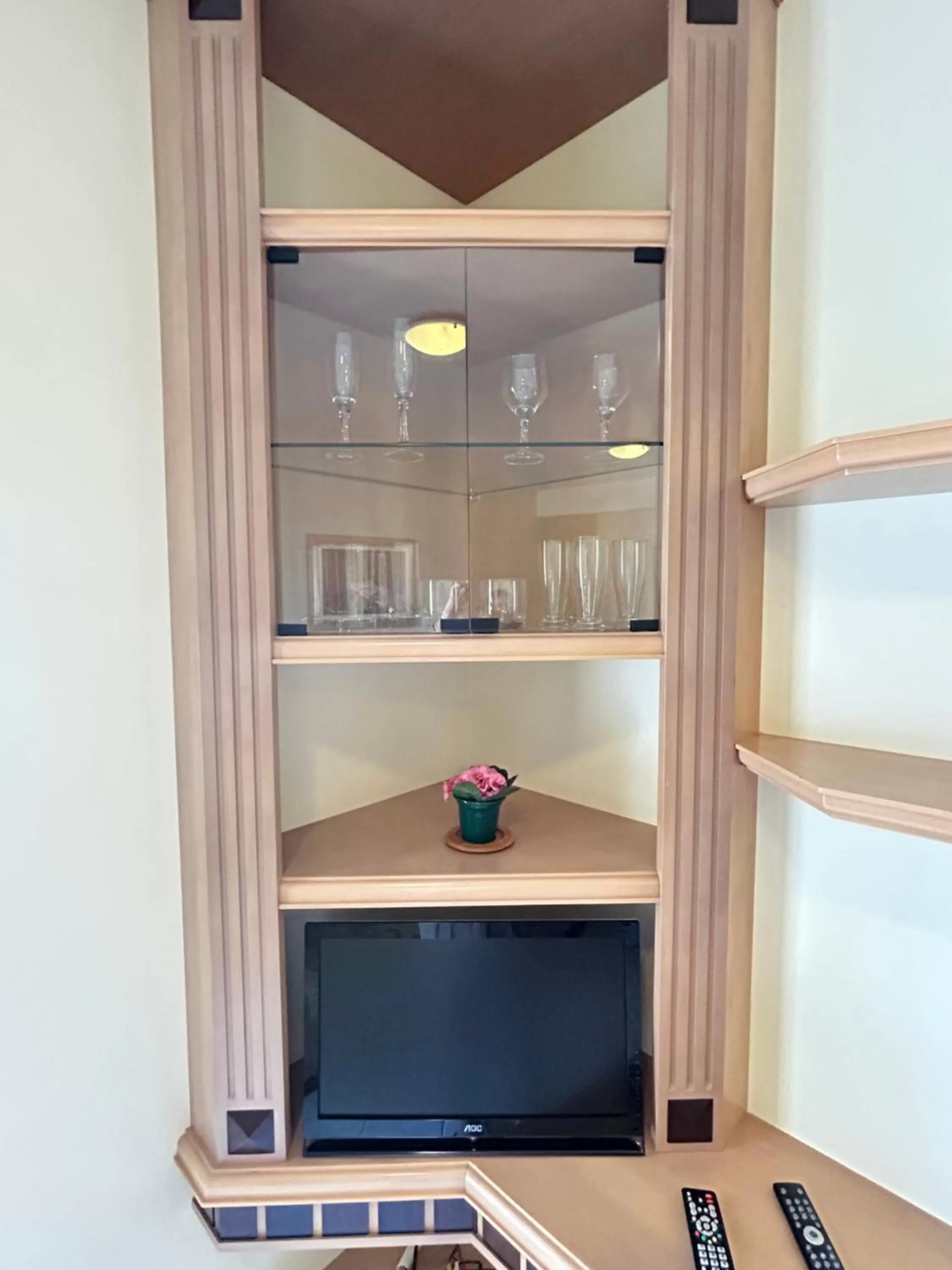 Living room in Golfinhos Apart Hotel