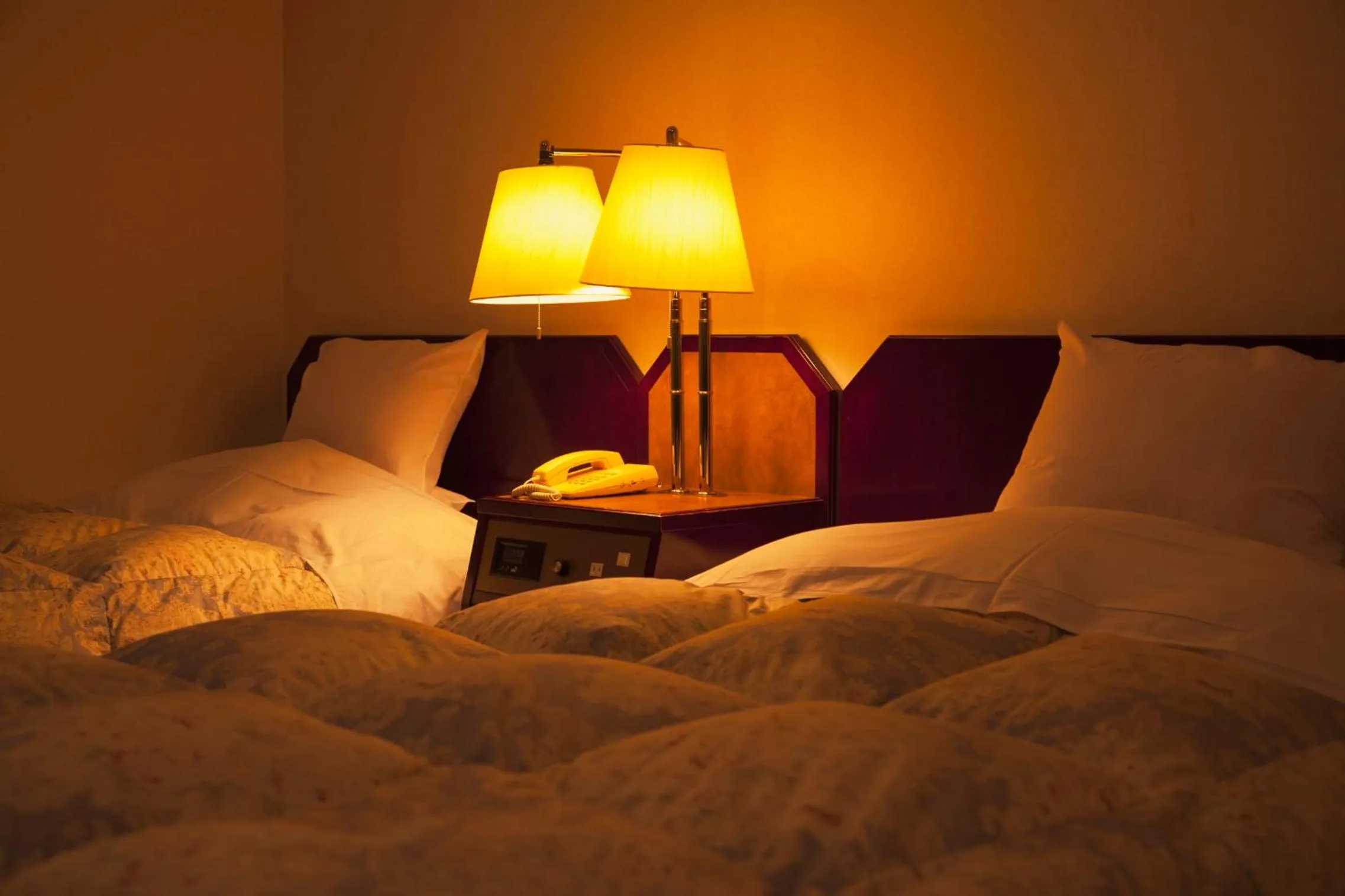 Bed in Yuzawa Toei Hotel