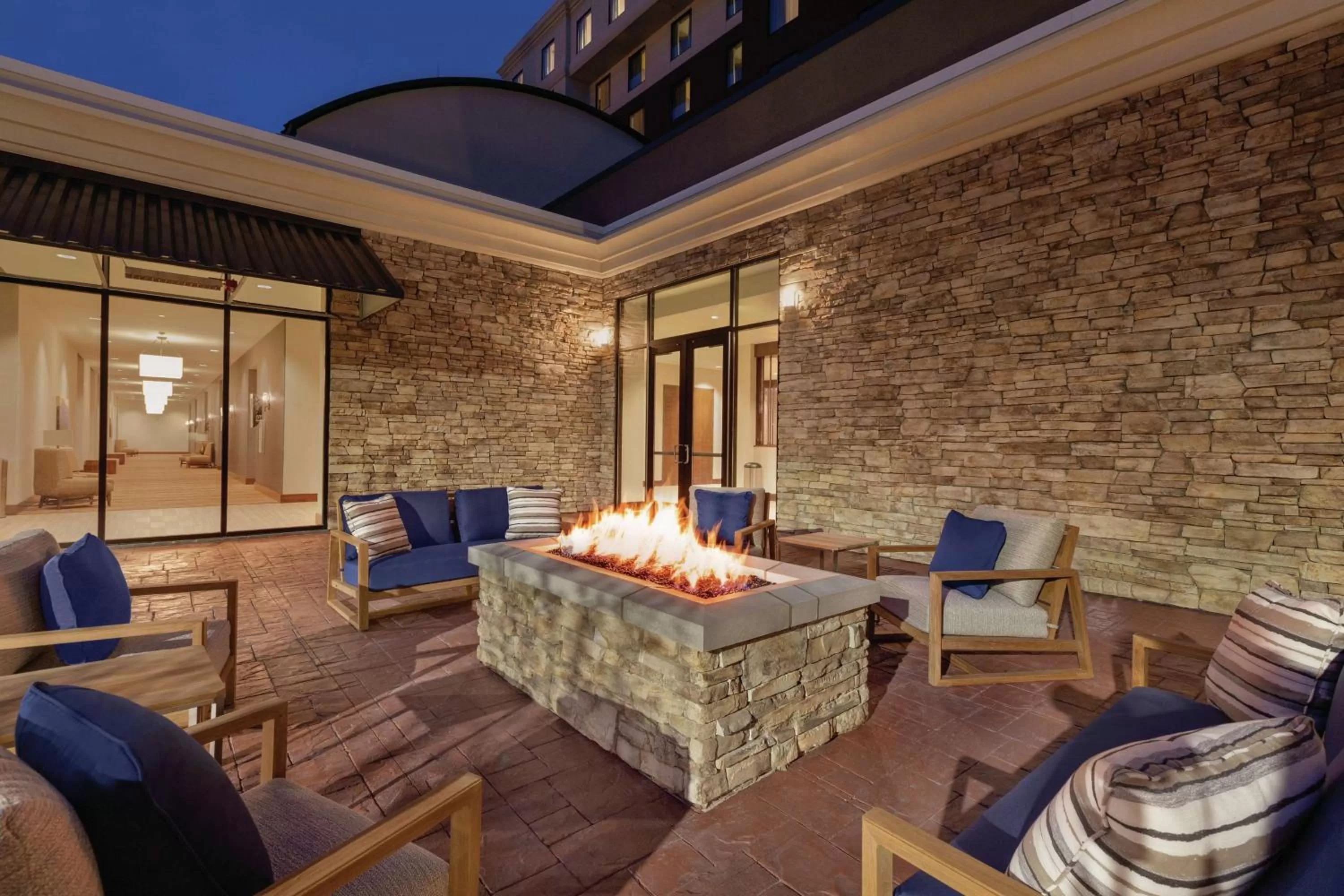 Patio in Embassy Suites By Hilton South Jordan Salt Lake City