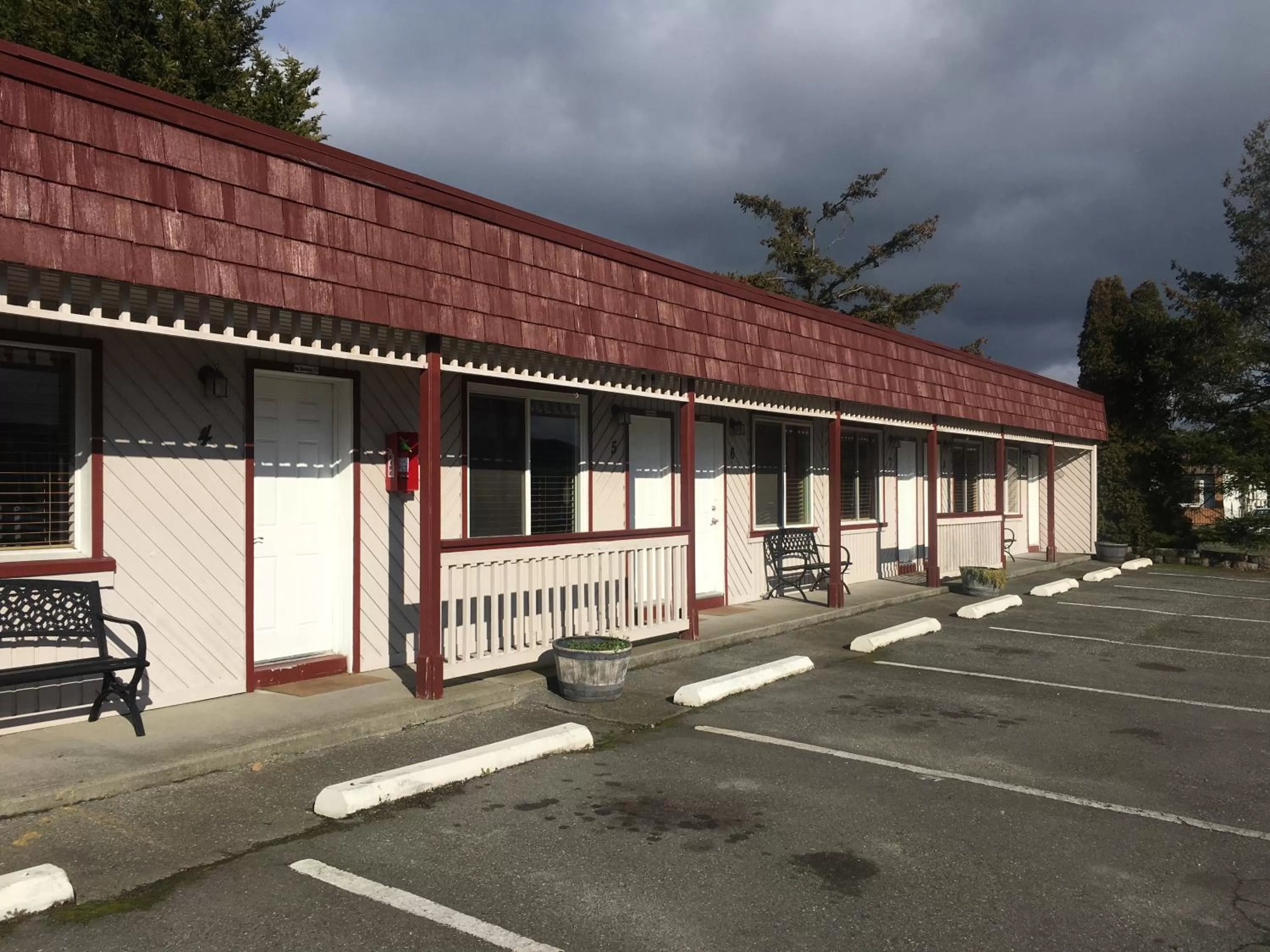 Property building in Tyee Restaurant and Motel