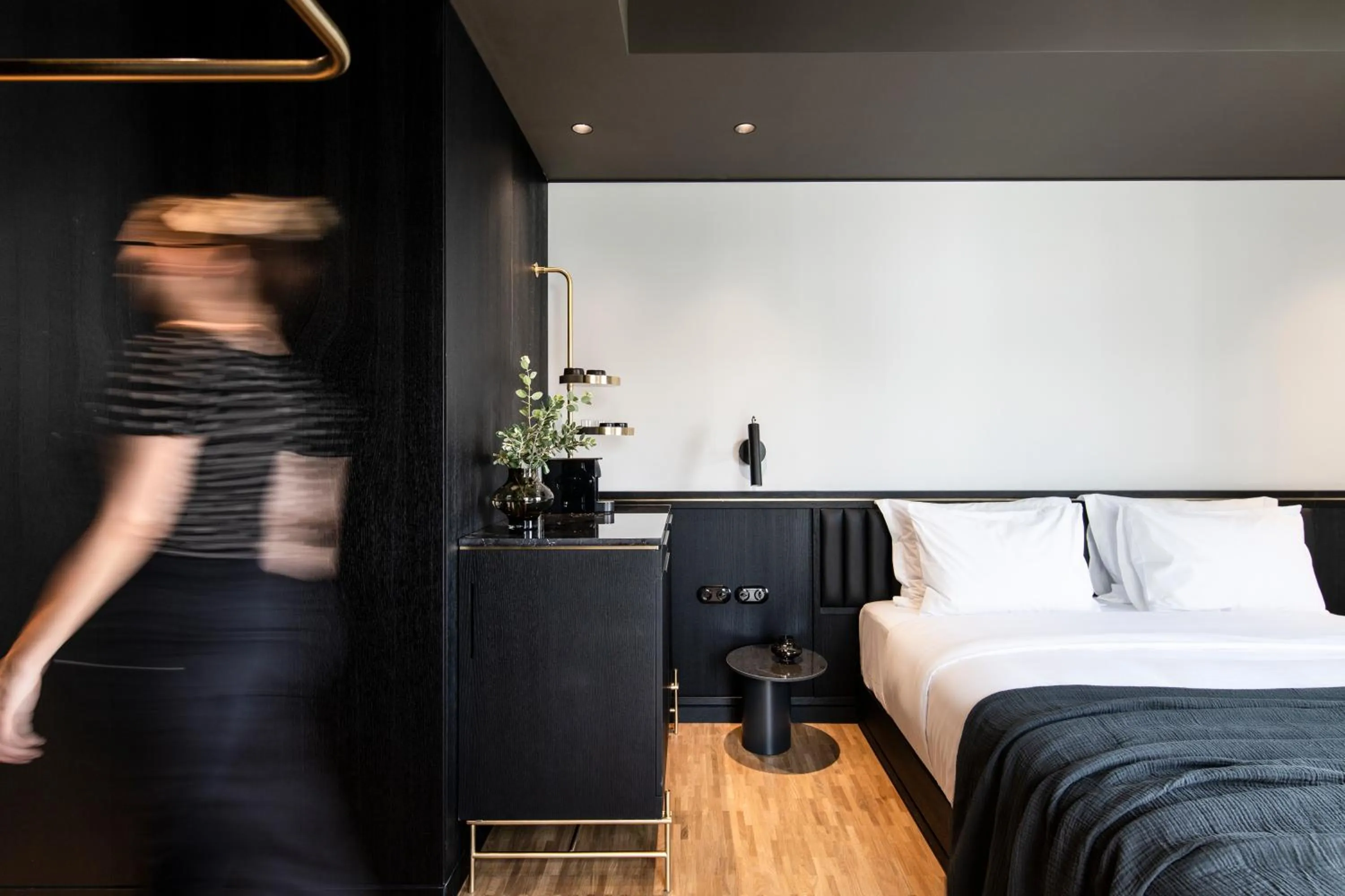 Bedroom, Bed in The Modernist Athens