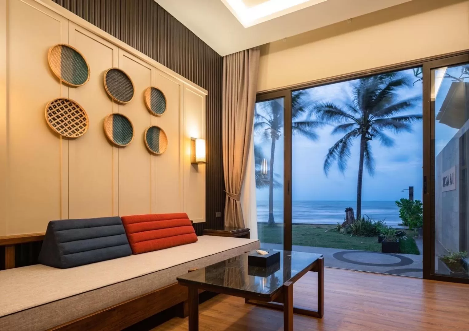 Seating area in Ban Saithong Beach Resort