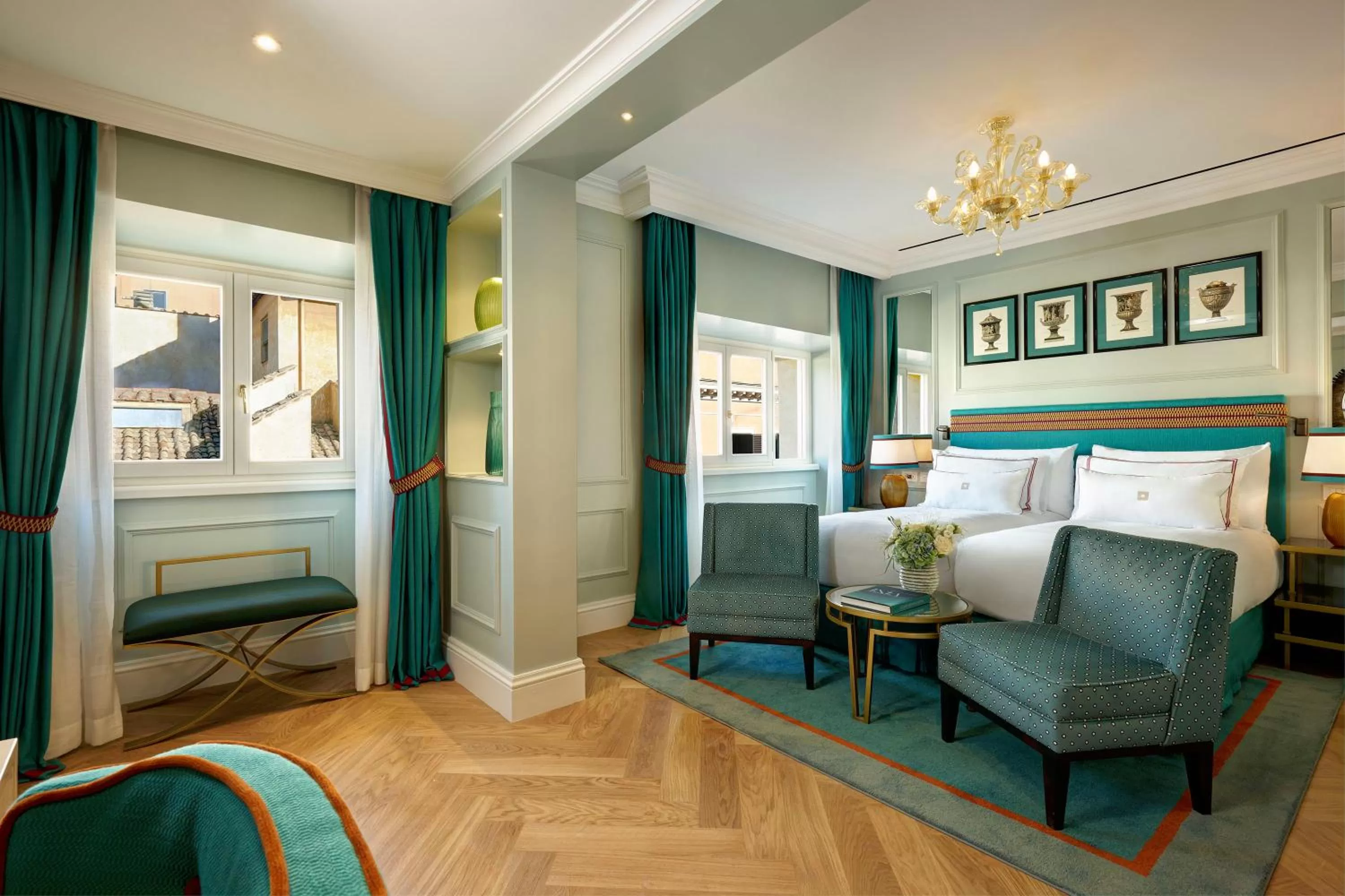 Bedroom, Bed in Palazzo Ripetta