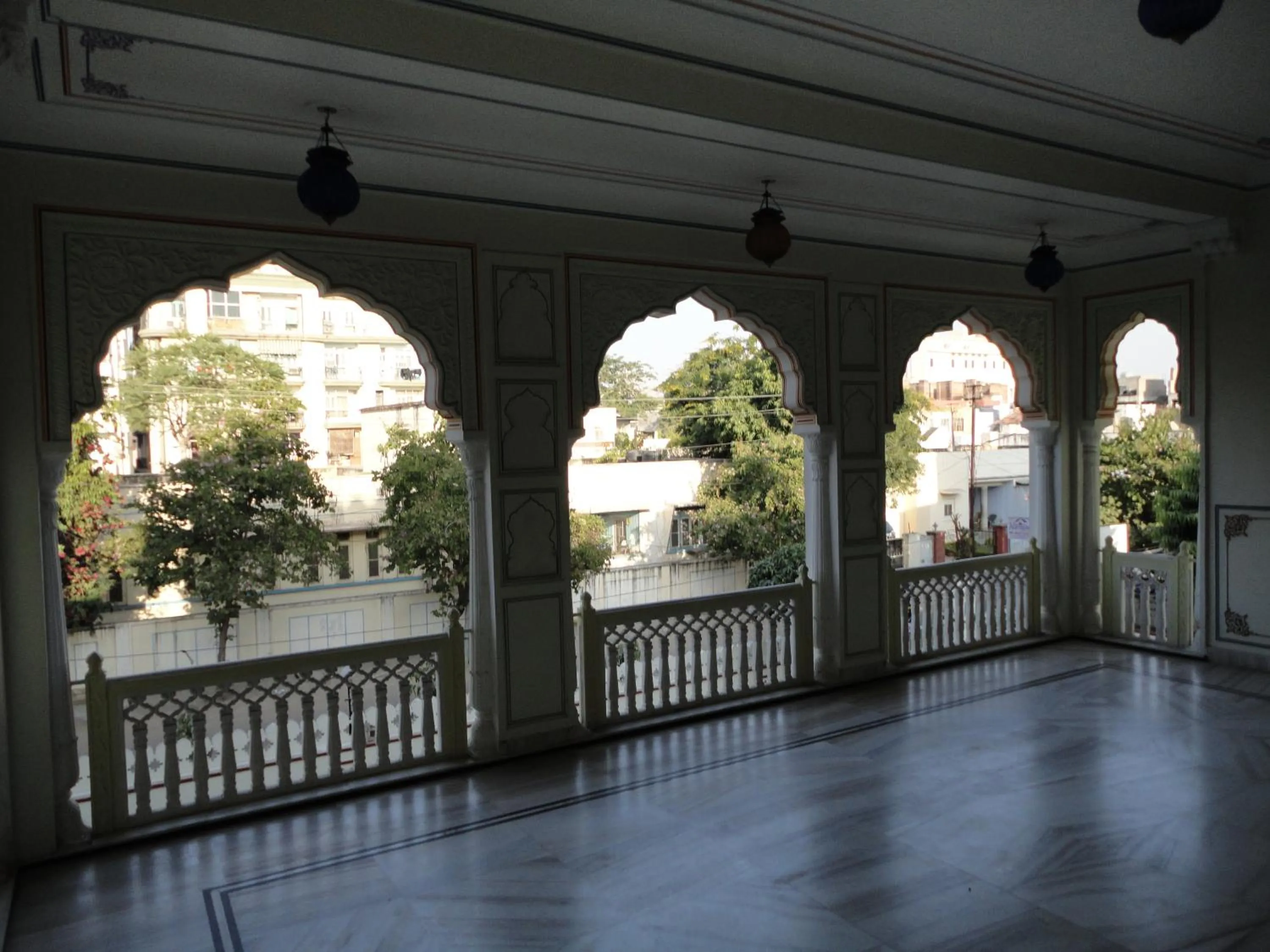 Balcony/Terrace in Krishna Palace - A Heritage Boutique Hotel