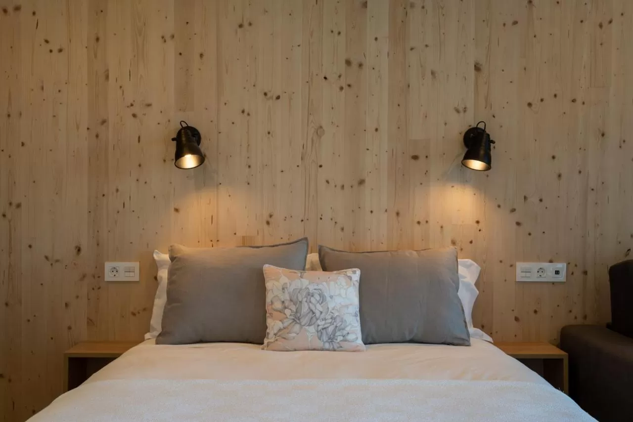 Bed in Cabañas de Canide