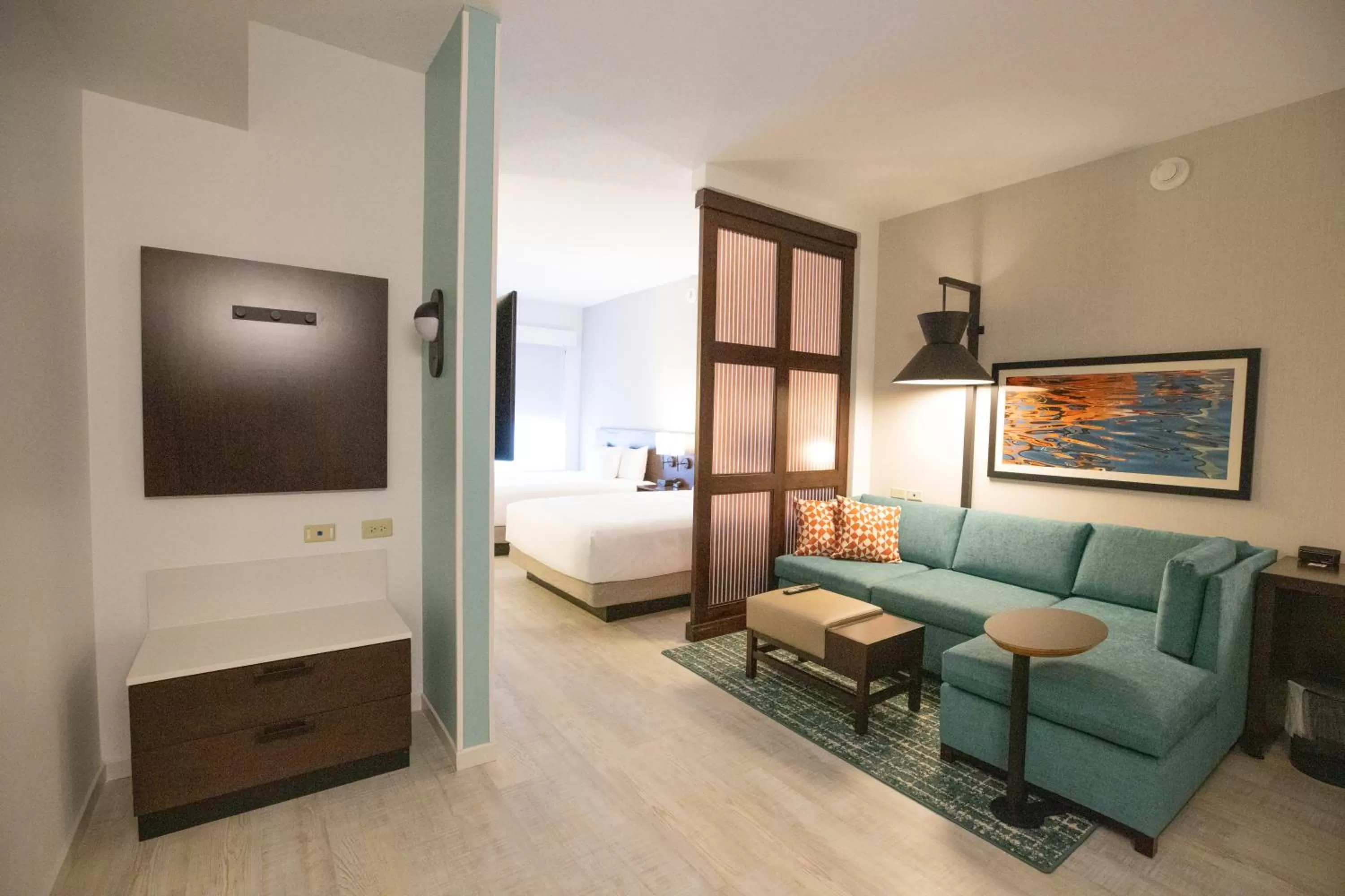 Living room in Hyatt Place West Palm Beach