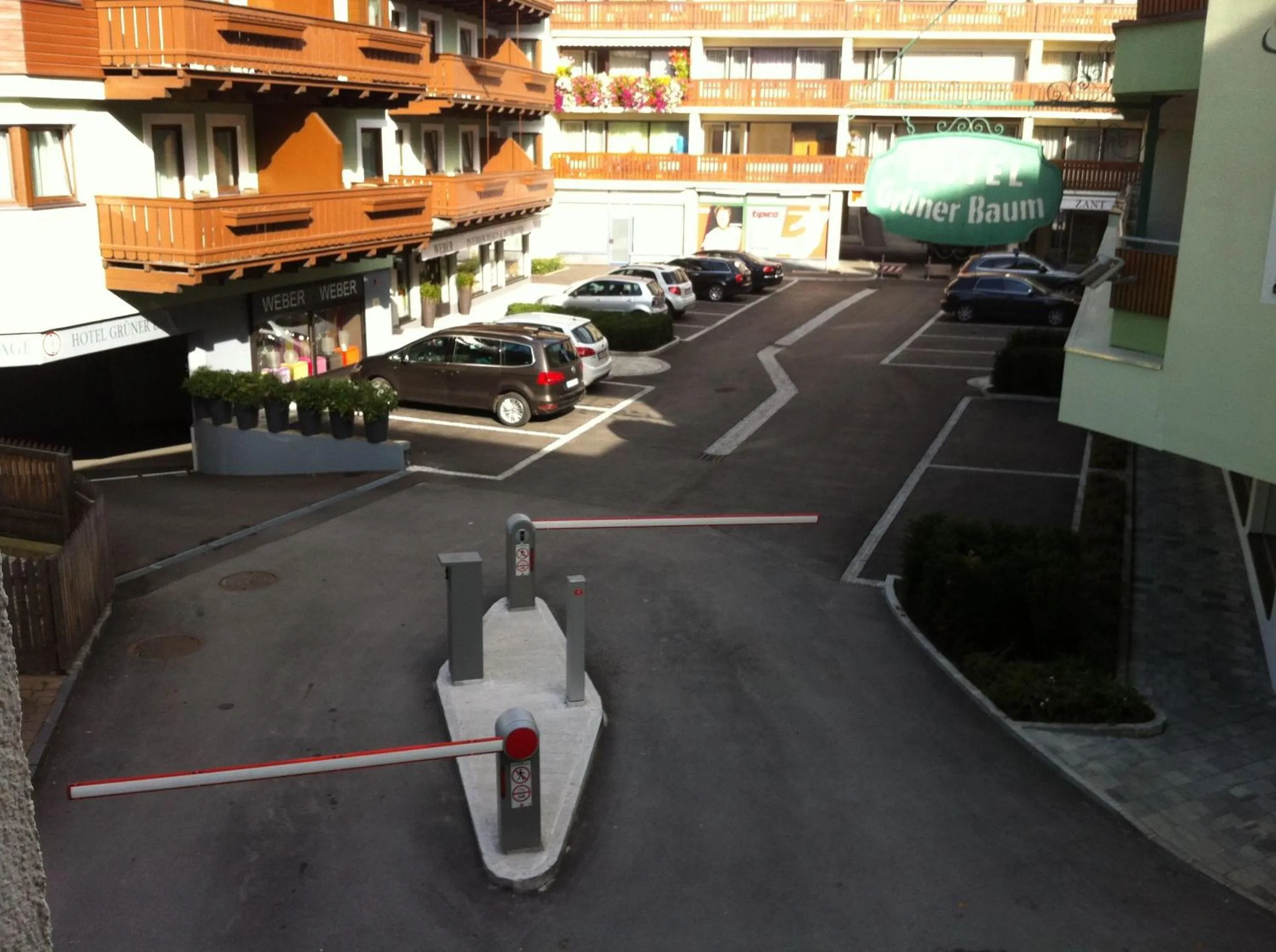 Bird's eye view in Hotel Grüner Baum
