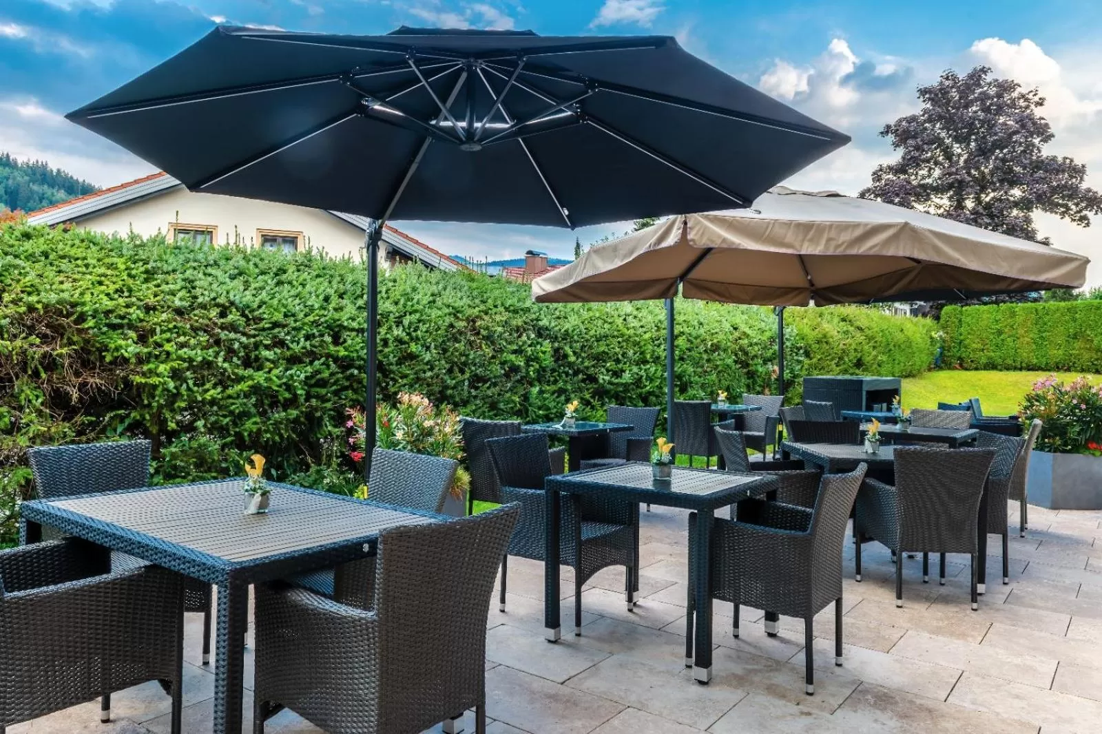 Garden in Hotel Neudeck