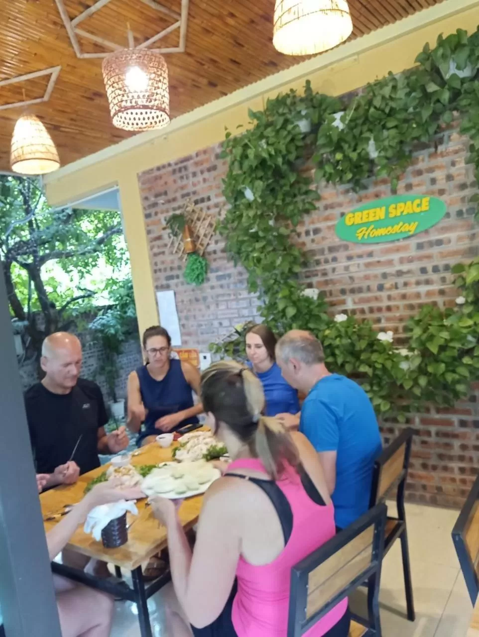 Breakfast, Restaurant/Places to Eat in Green Space Homestay