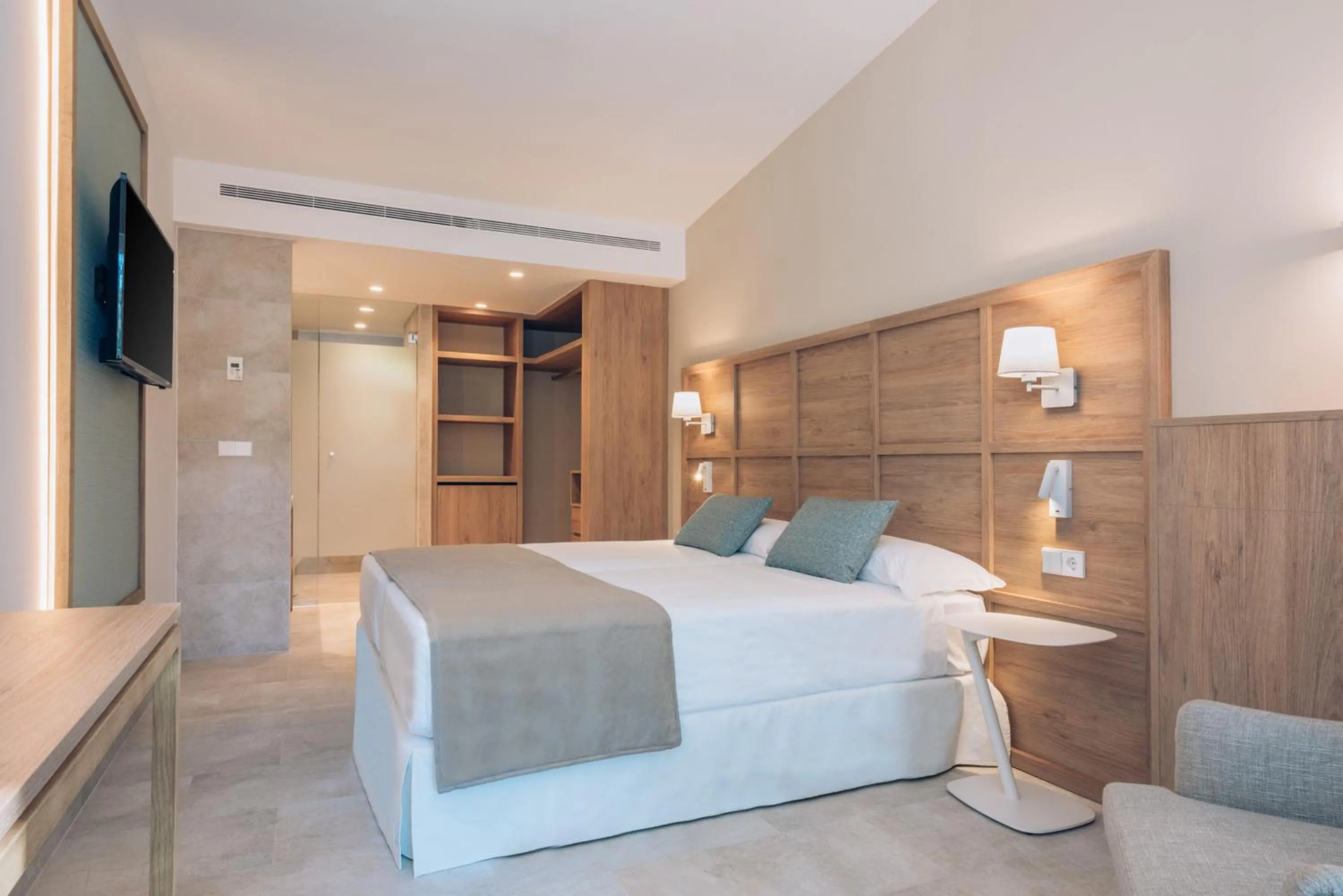 Photo of the whole room, Bed in Iberostar Waves Cala Domingos All Inclusive