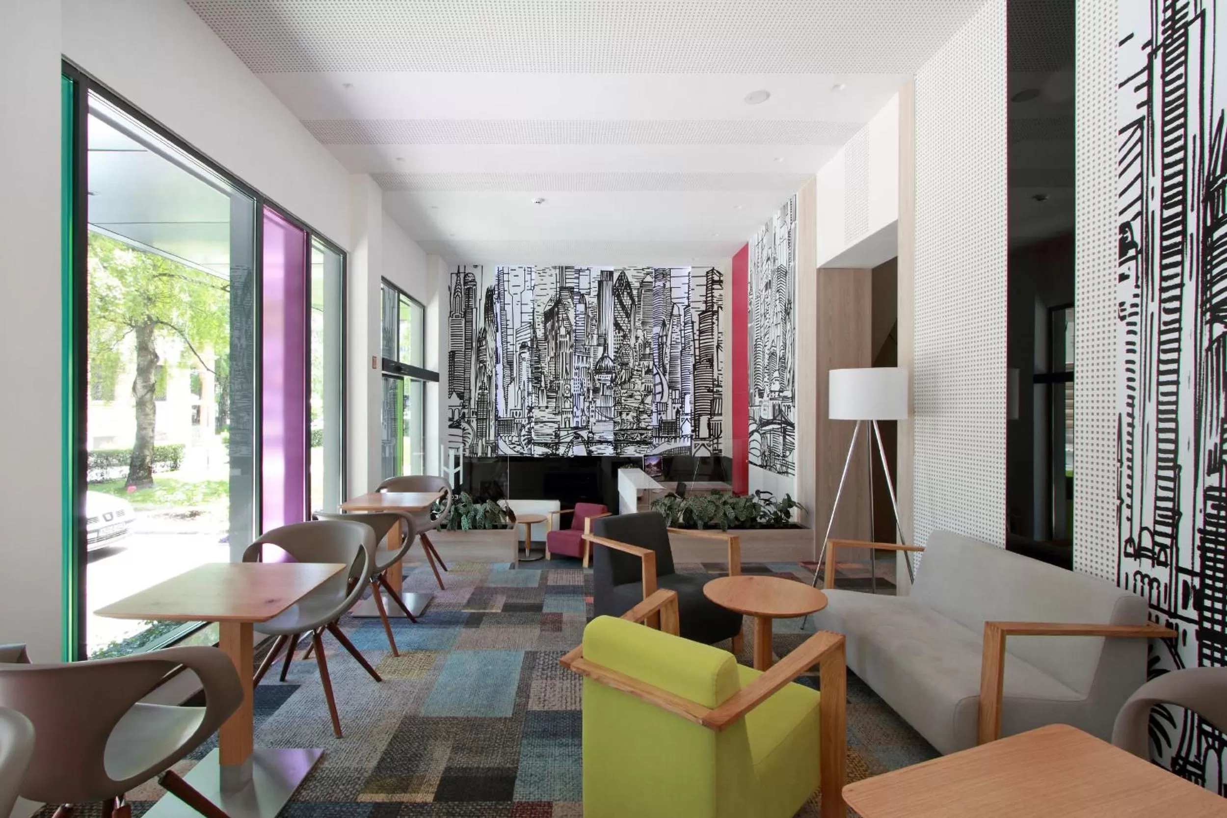 Lobby or reception in Hotel Cosmopolit