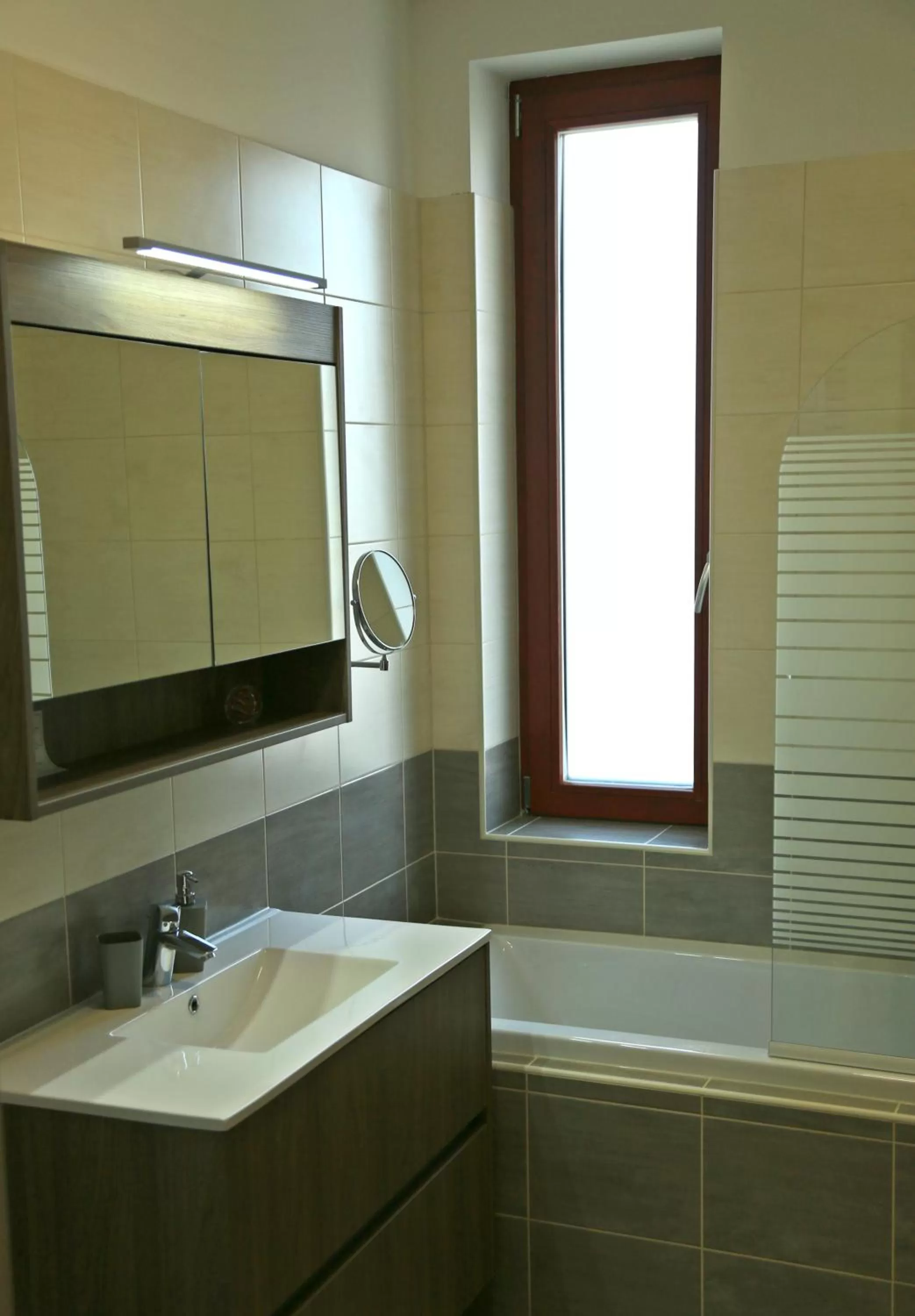 Bathroom in Sugó Panzió