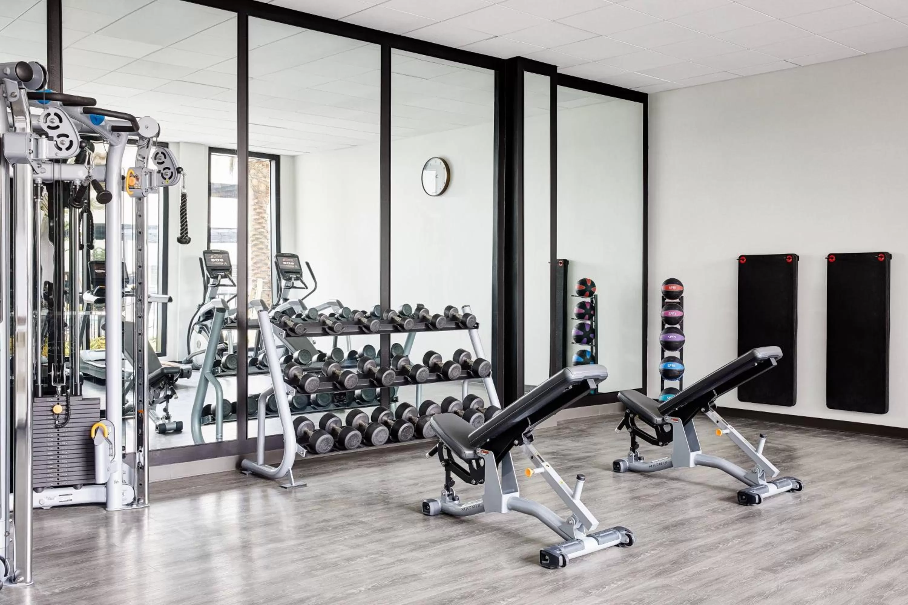 Fitness centre/facilities in AC Hotel by Marriott Tampa Airport