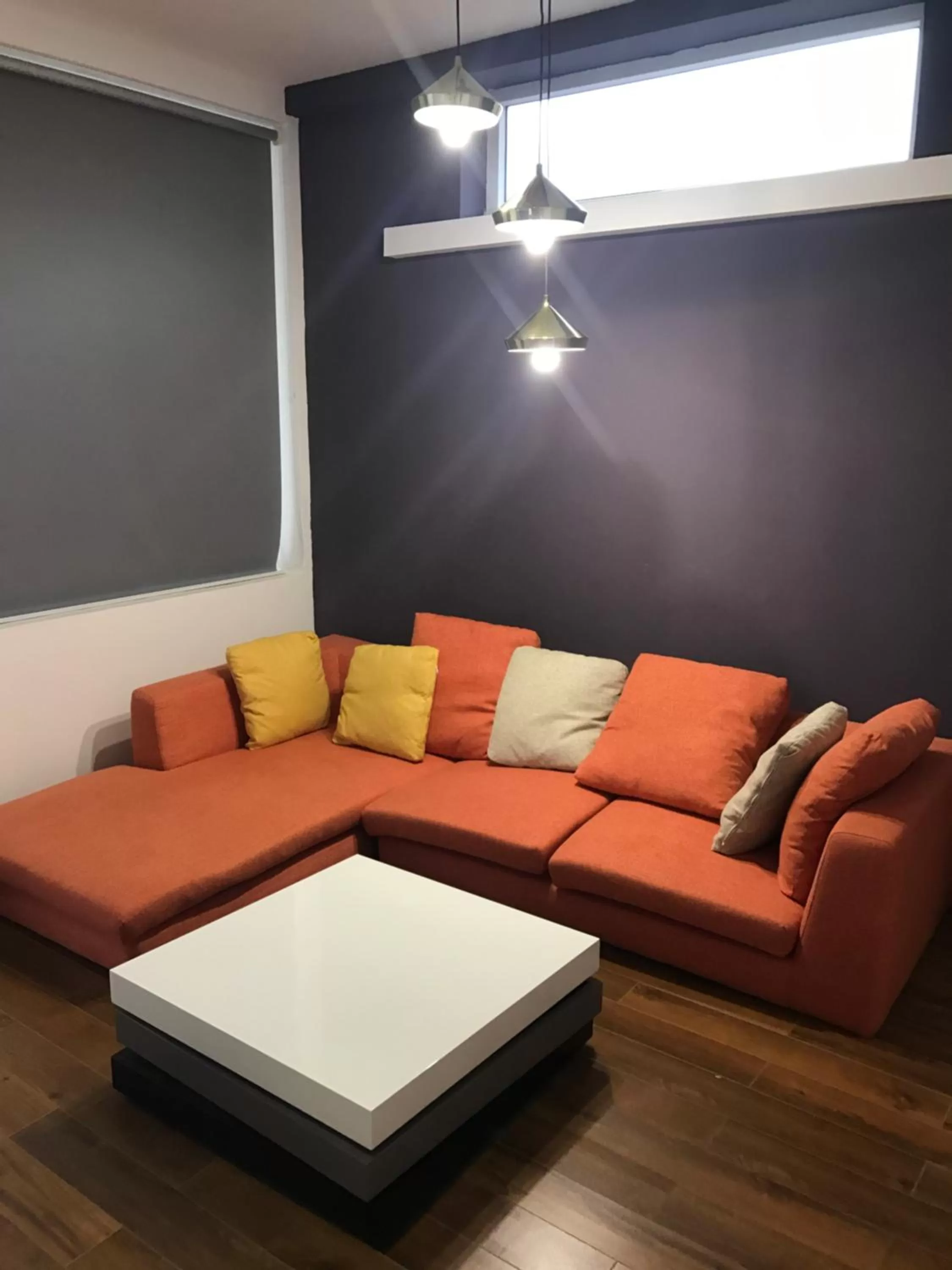 Seating area in Benny's City Hotel