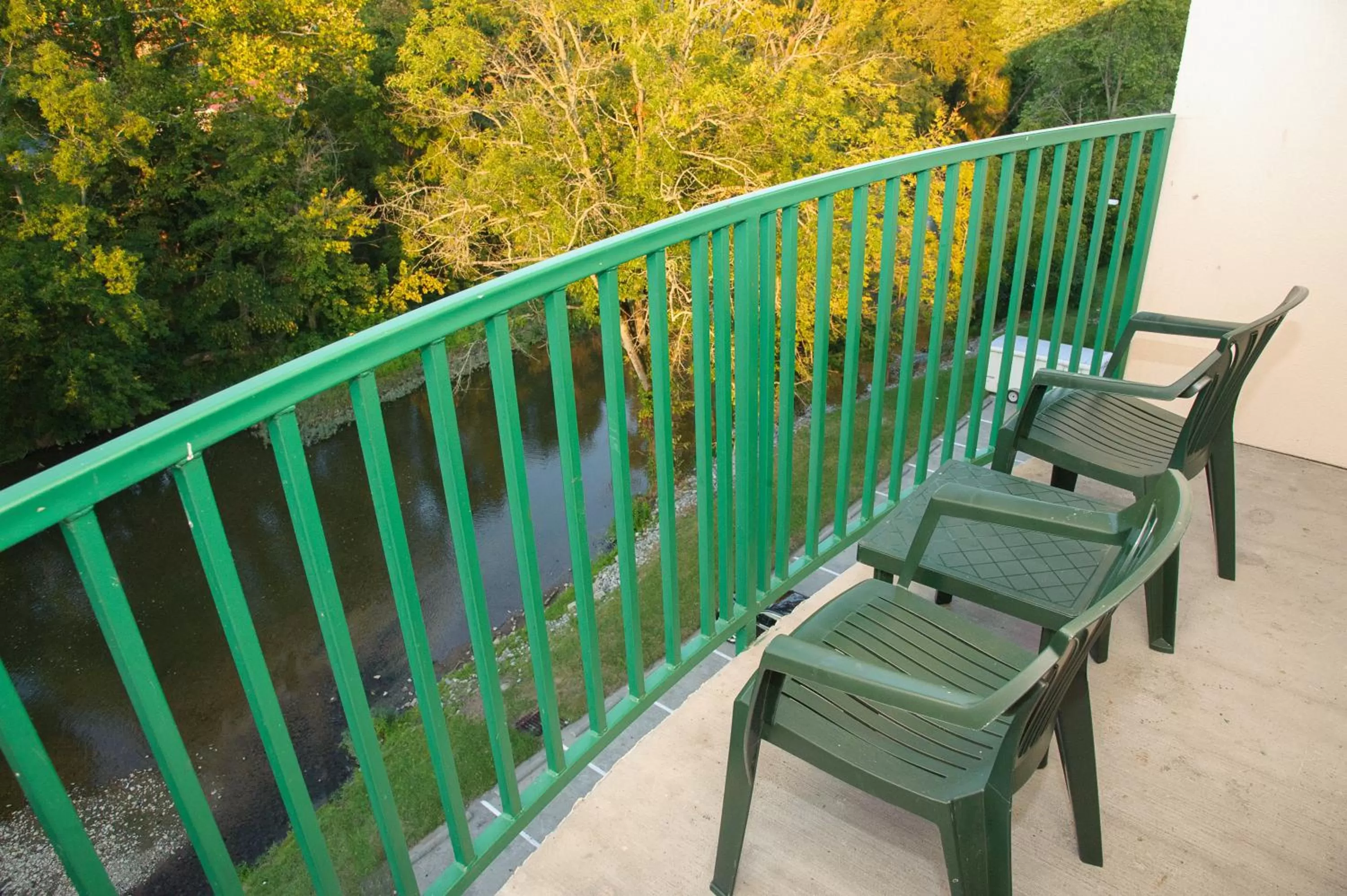 Balcony/Terrace in Pigeon River Inn