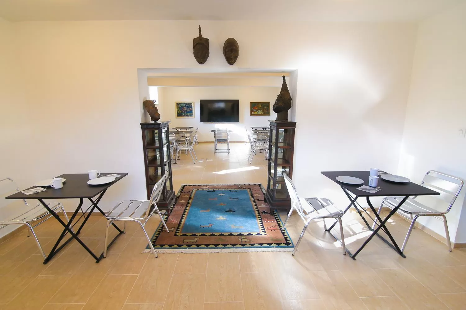 Seating area in Hotel Vila Katrca