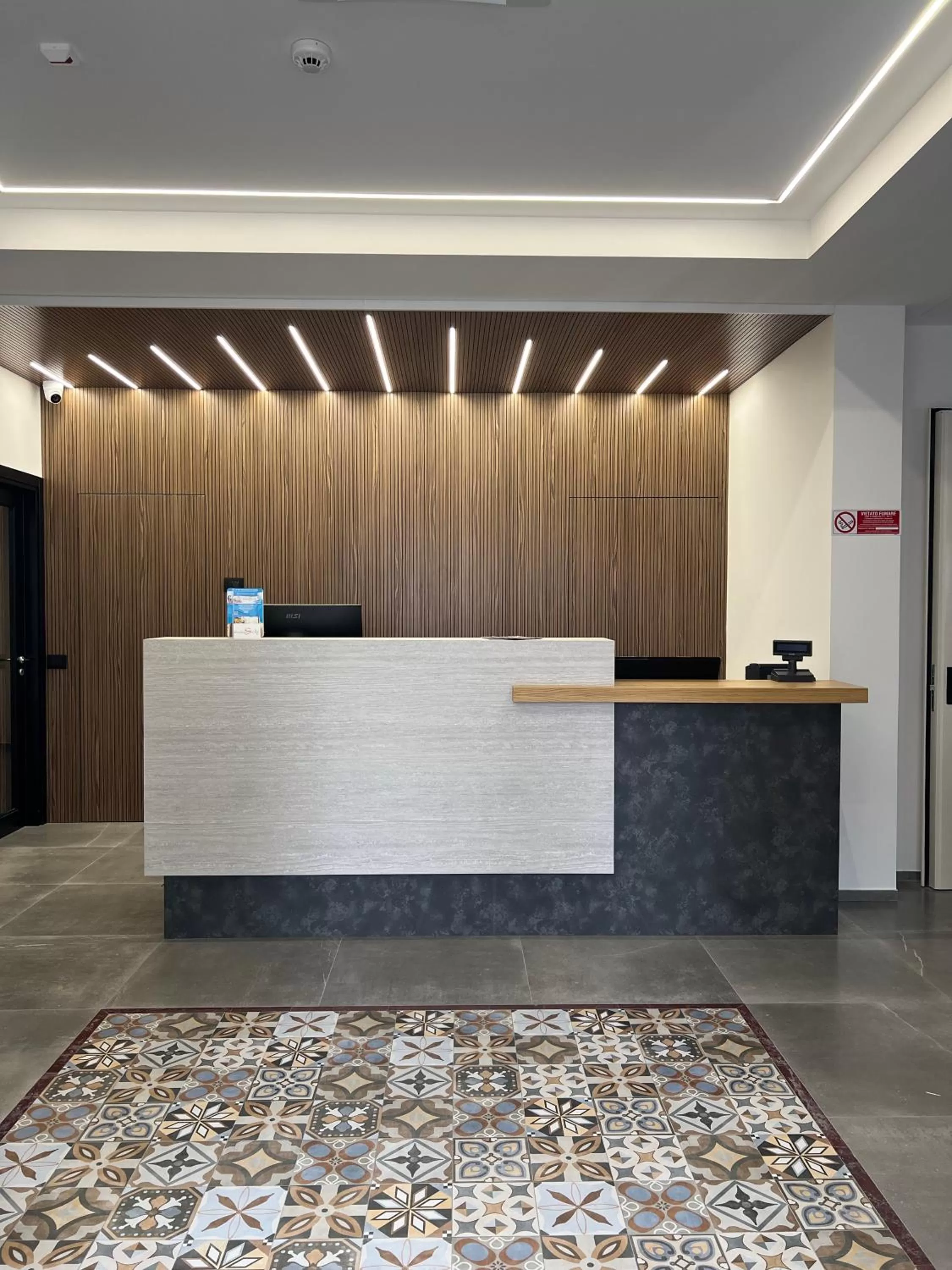 Lobby or reception in RoccaRegina Hotel