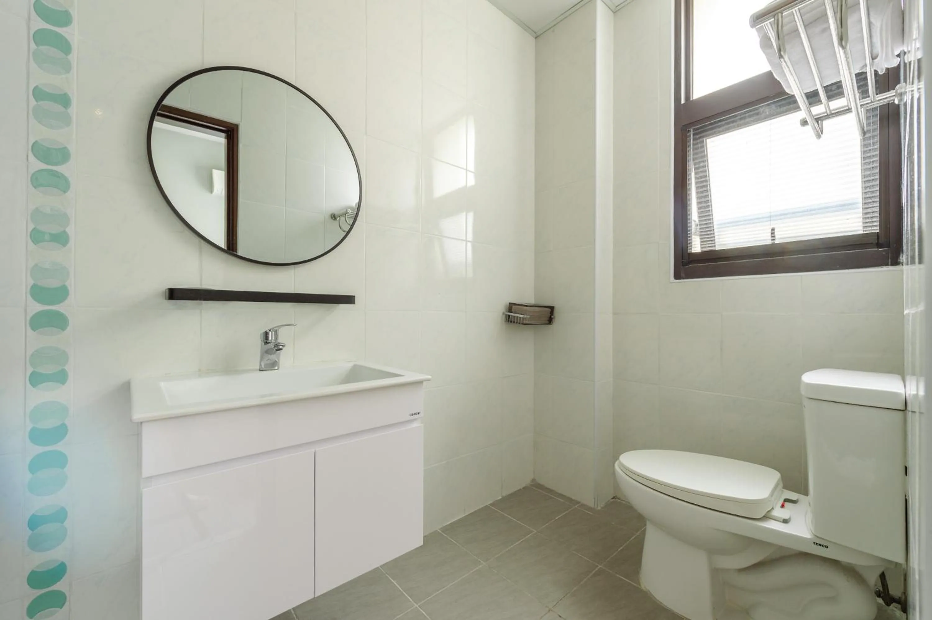 Shower in MUNA Hostel