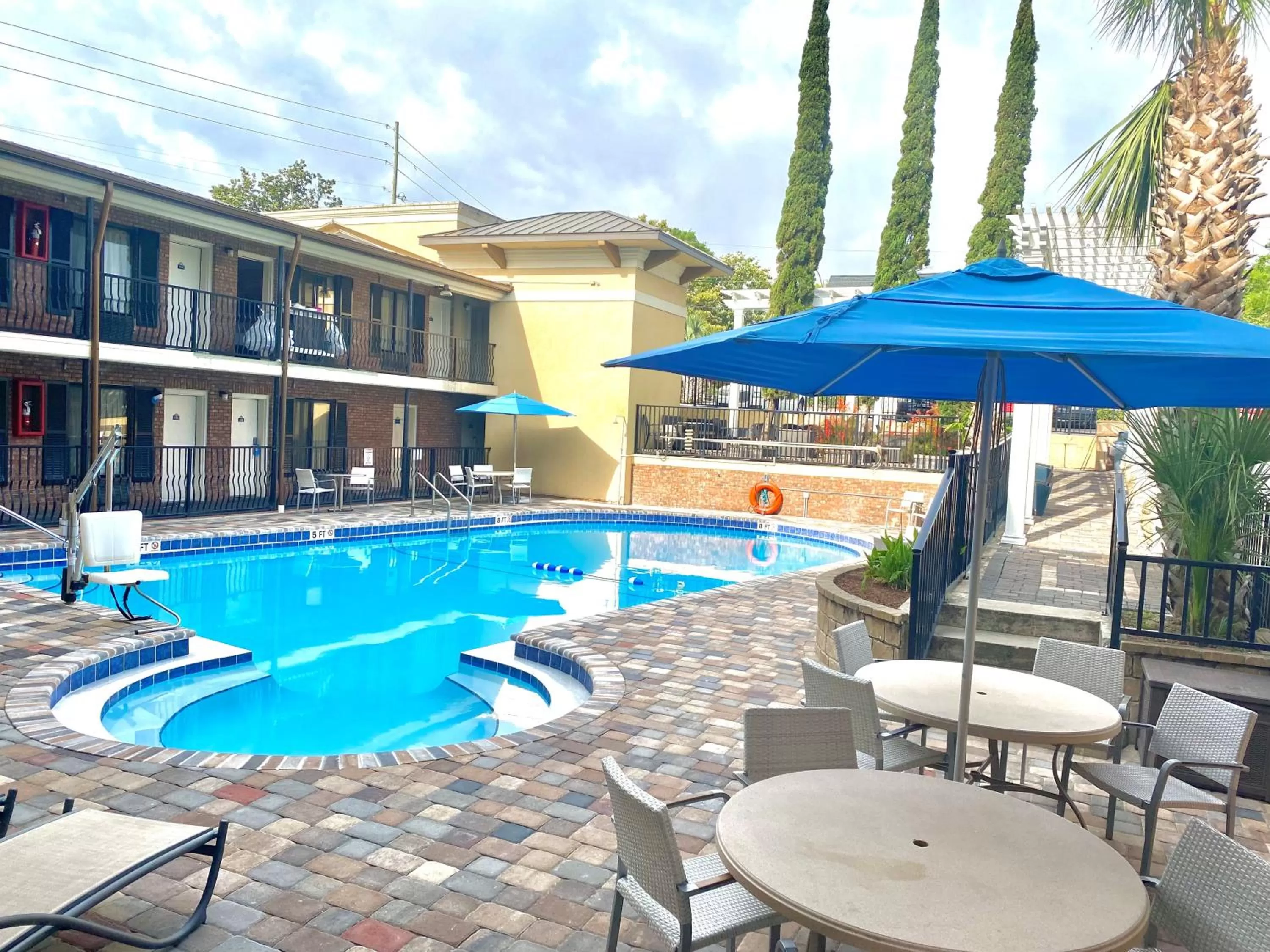 Swimming pool in Days Inn by Wyndham Pensacola - Historic Downtown