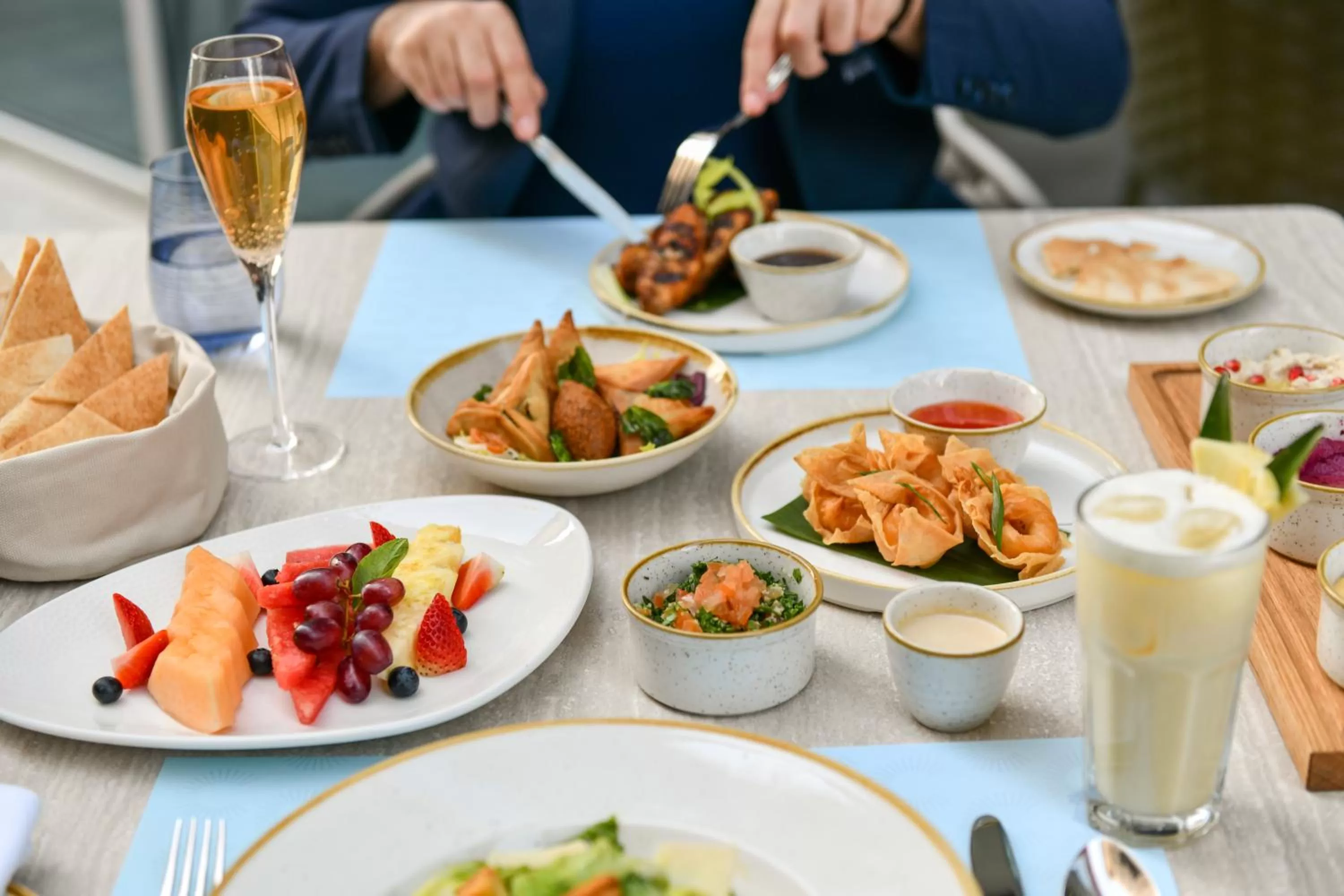 Food and drinks in ibis Doha