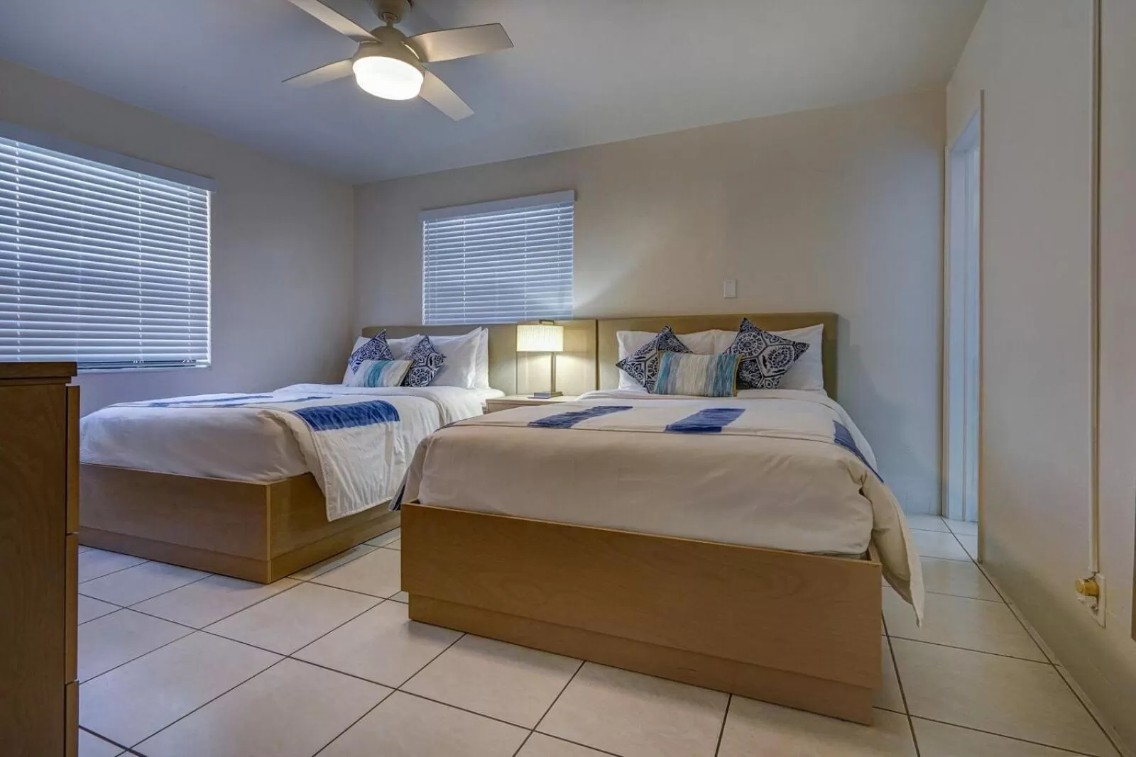 Bed in Sea Garden by the Sea