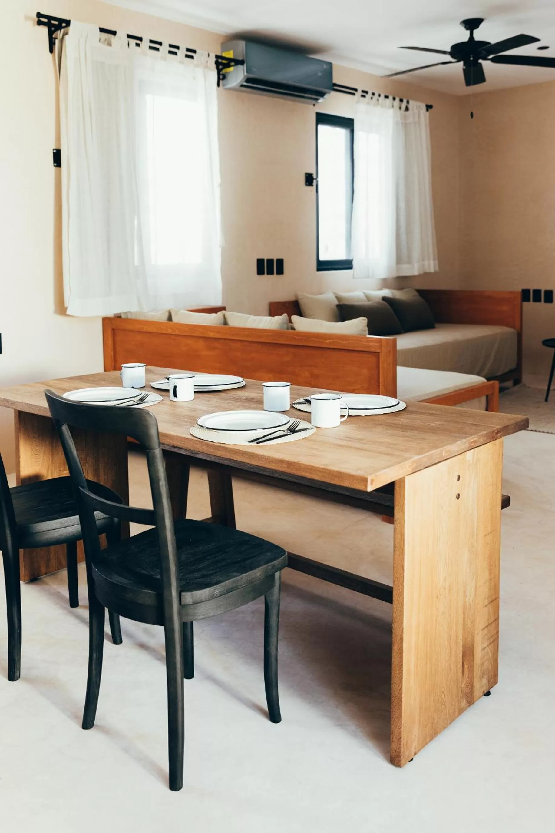 Living room, Kitchen/Kitchenette in Cucu Hotel El Cuyo