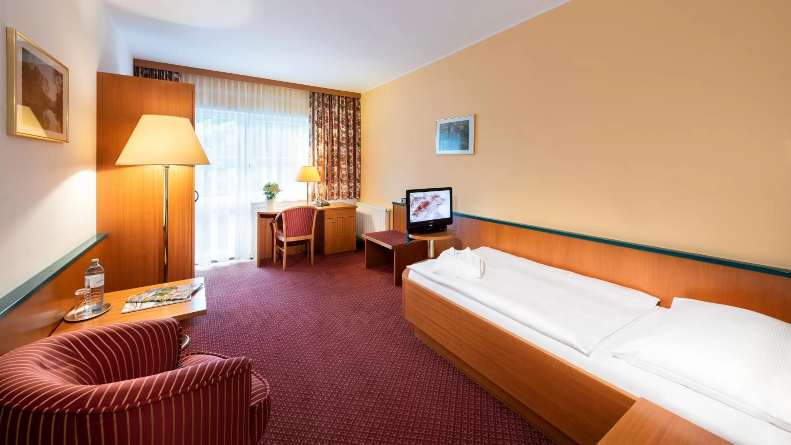 Bed in Parkhotel zur Klause