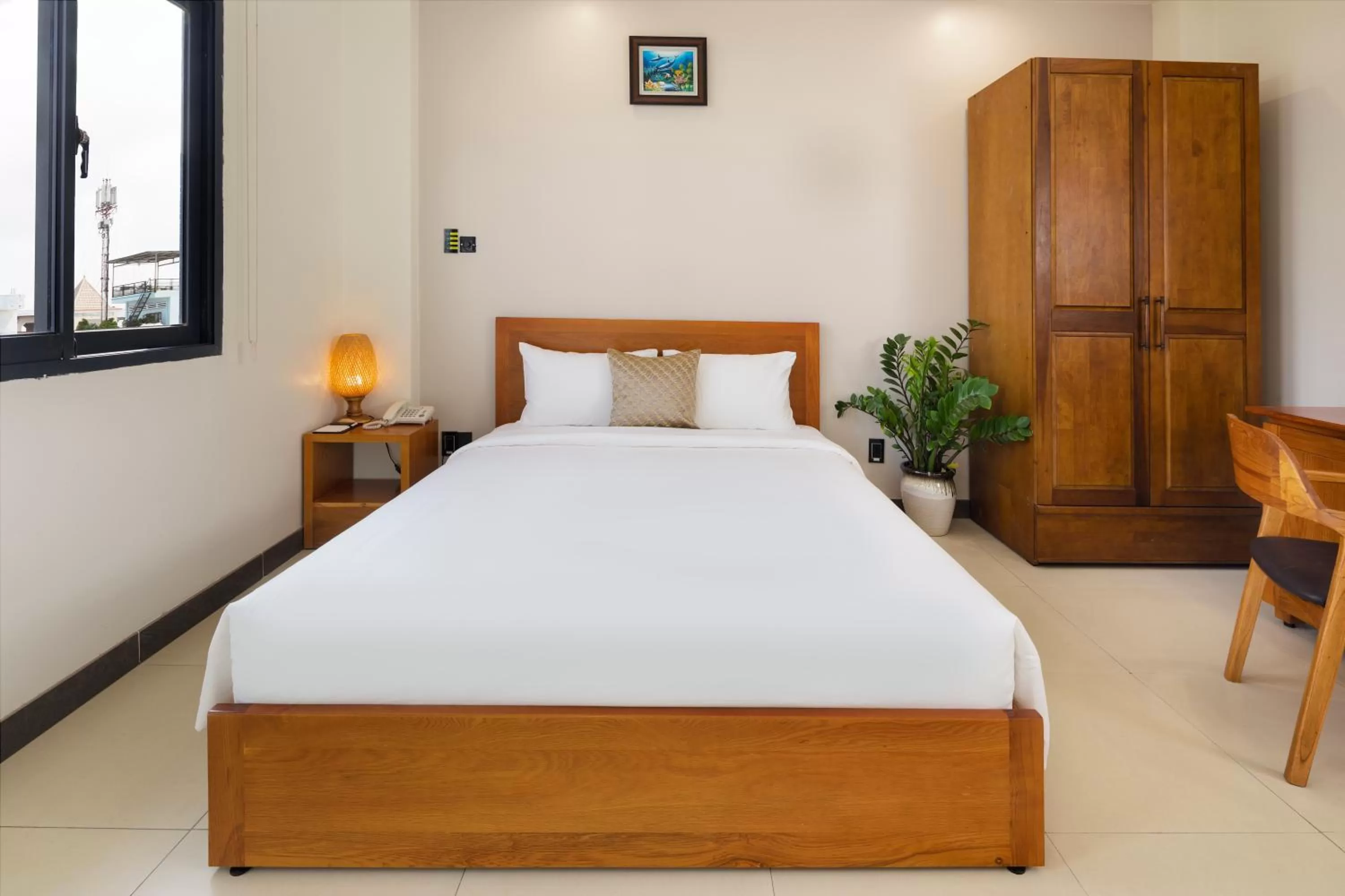 Bed in LARA HOTEL LONG XUYÊN