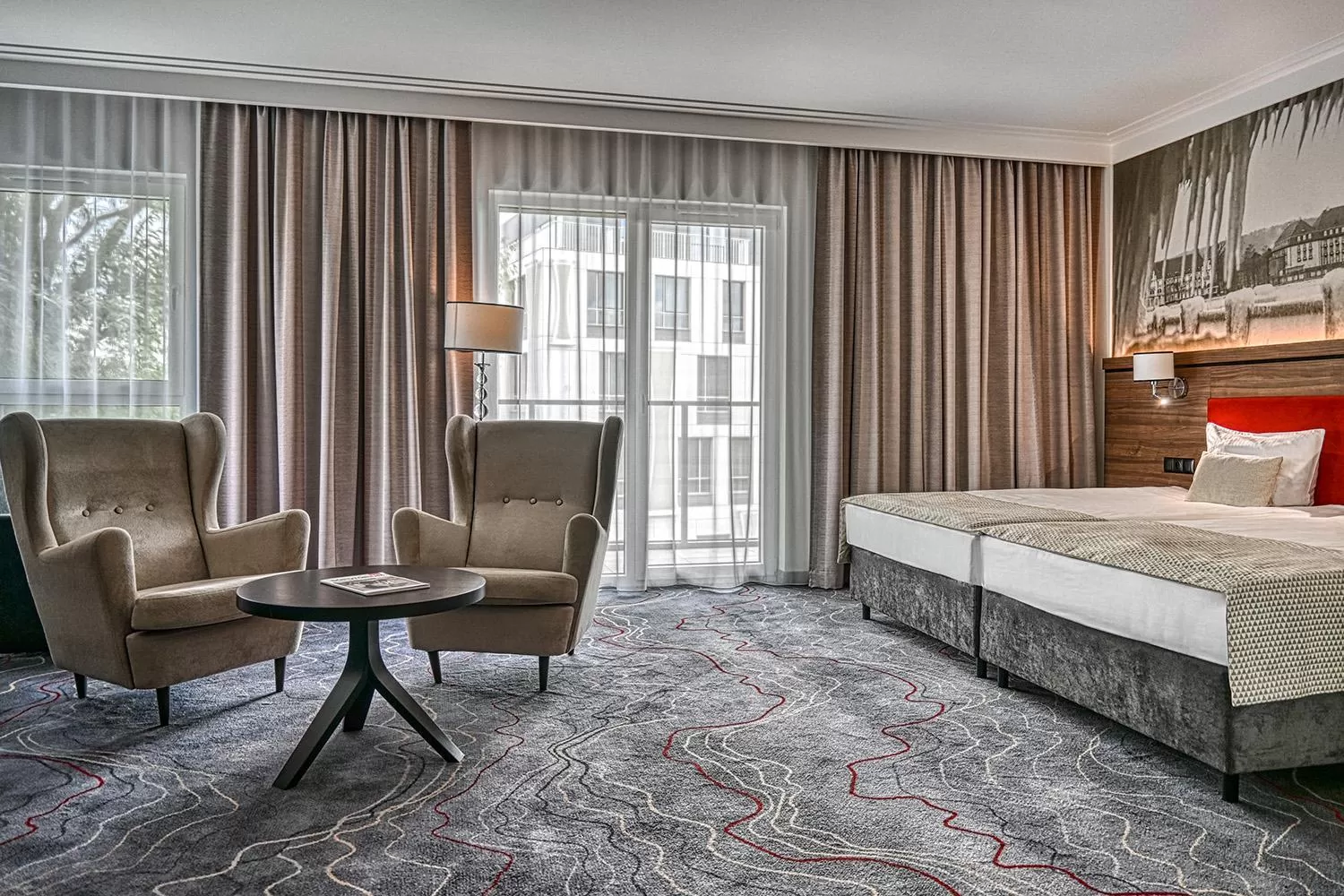 Bed in Sopotorium Hotel & Medical Spa