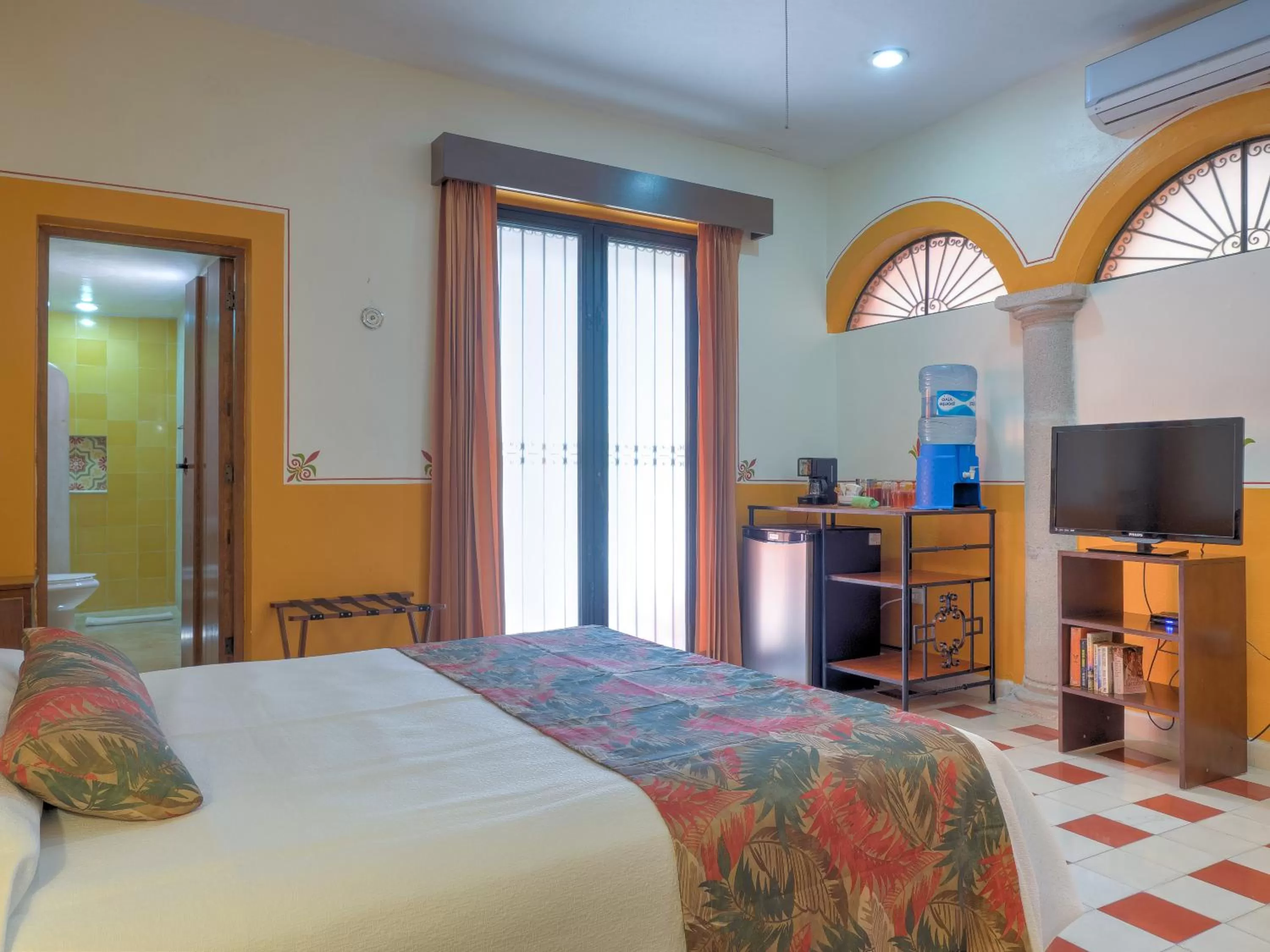 Bed in Hotel Luz en Yucatan