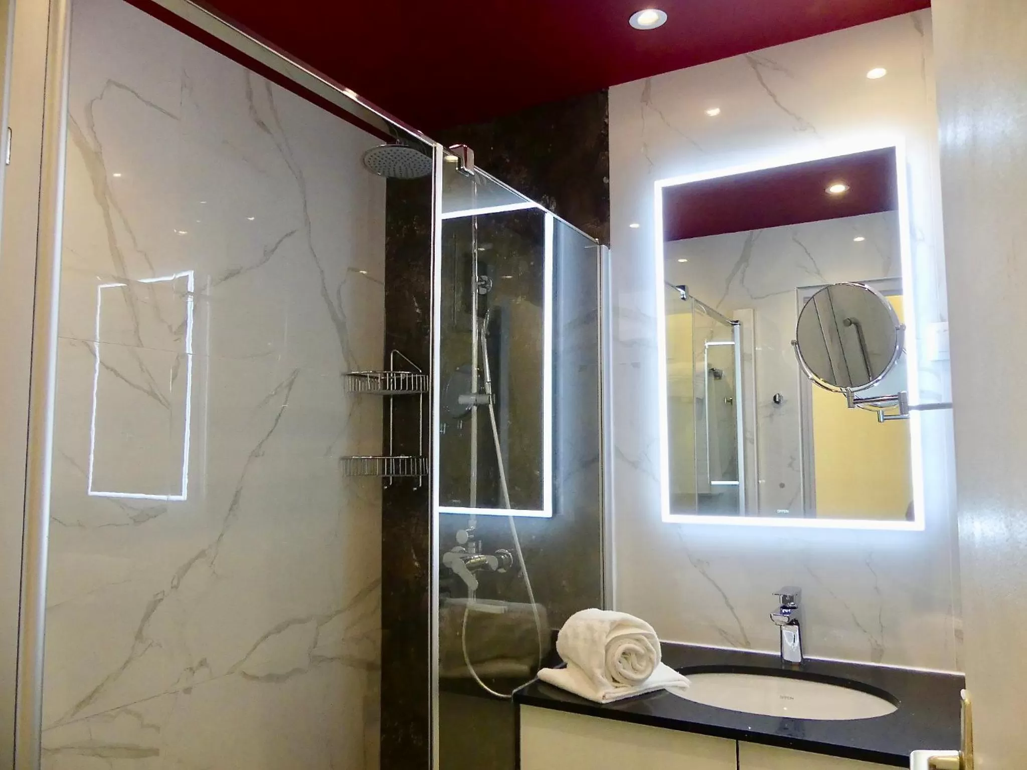 Shower in Résidence Le Vallon Guadeloupe Parc Piscine Appartements & Studios