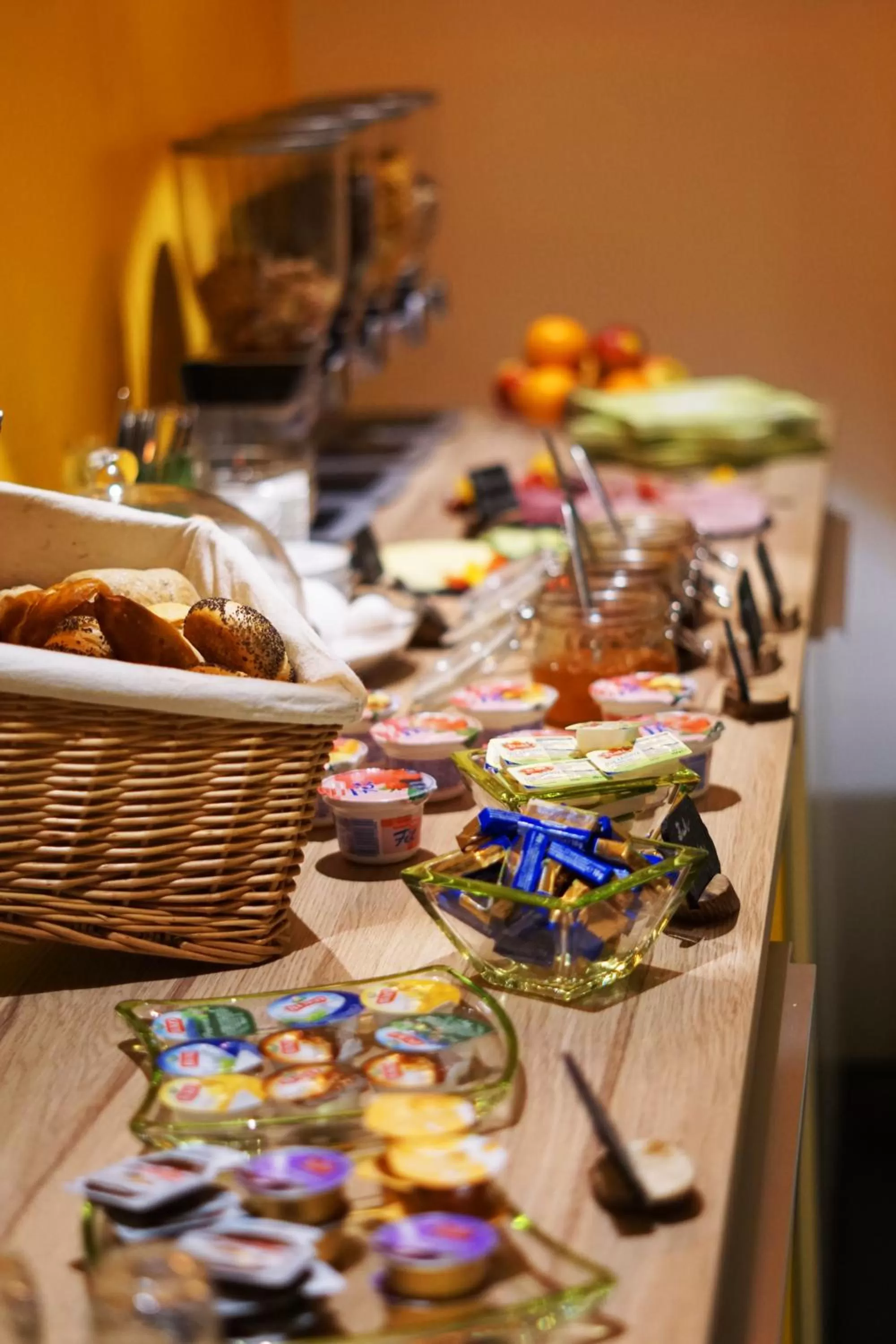 Buffet breakfast in Hotel Beck