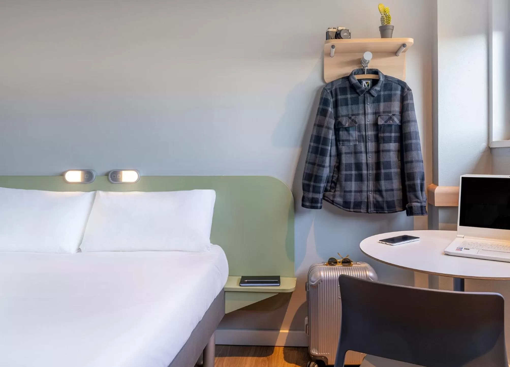 Bed in Ibis Budget Barcelona Viladecans