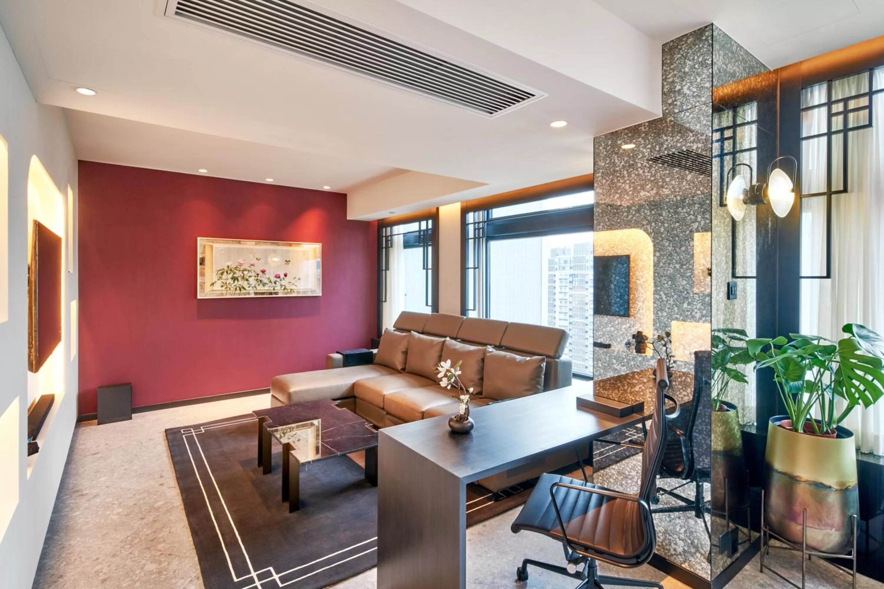 Living room in the Arca