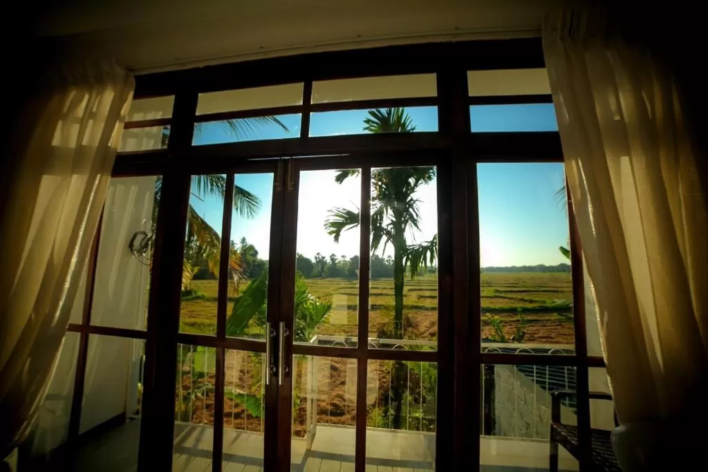 Balcony/Terrace in Heaven Upon Rice Fields