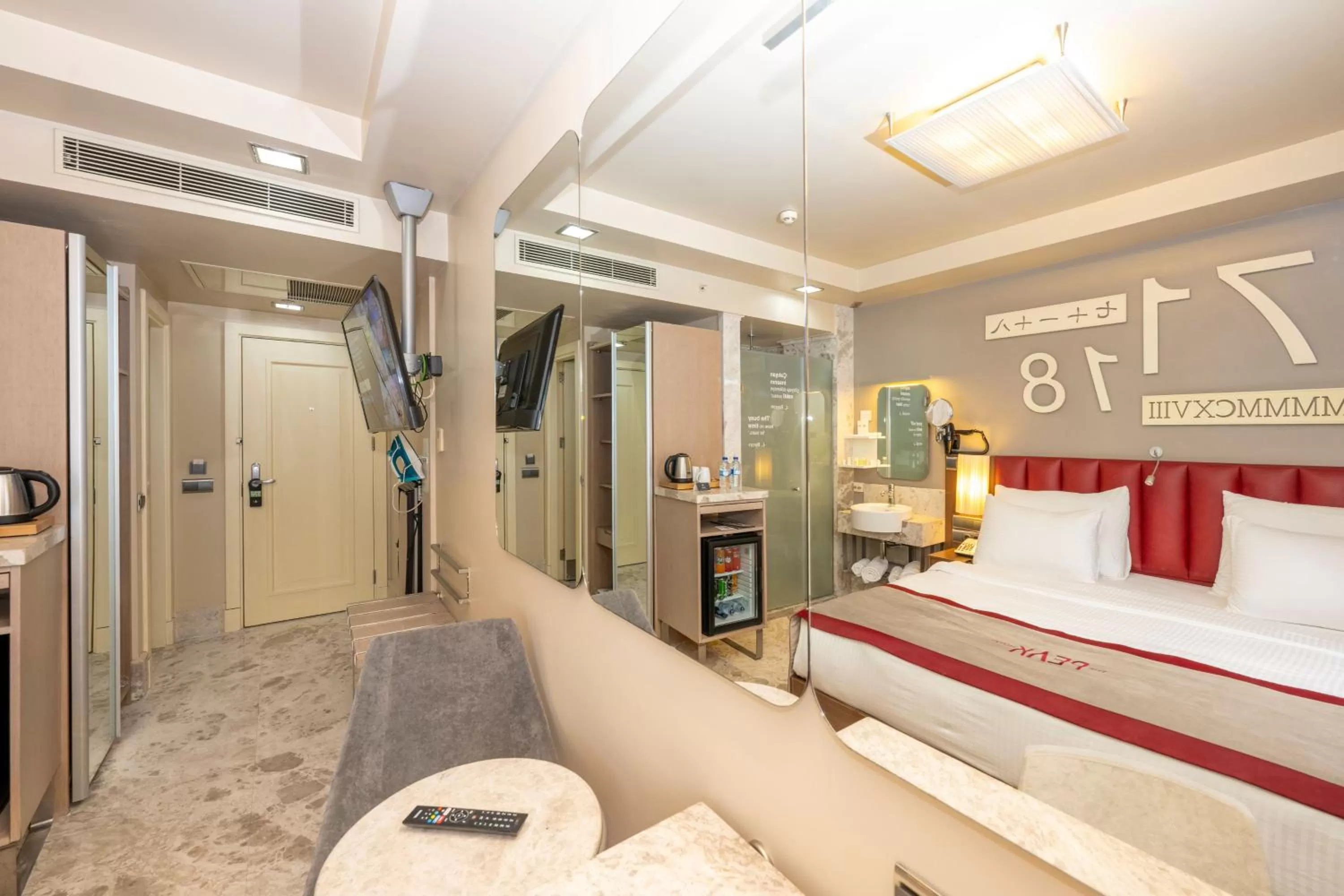 Photo of the whole room, Bed in Ramada By Wyndham Istanbul Pera Taksim