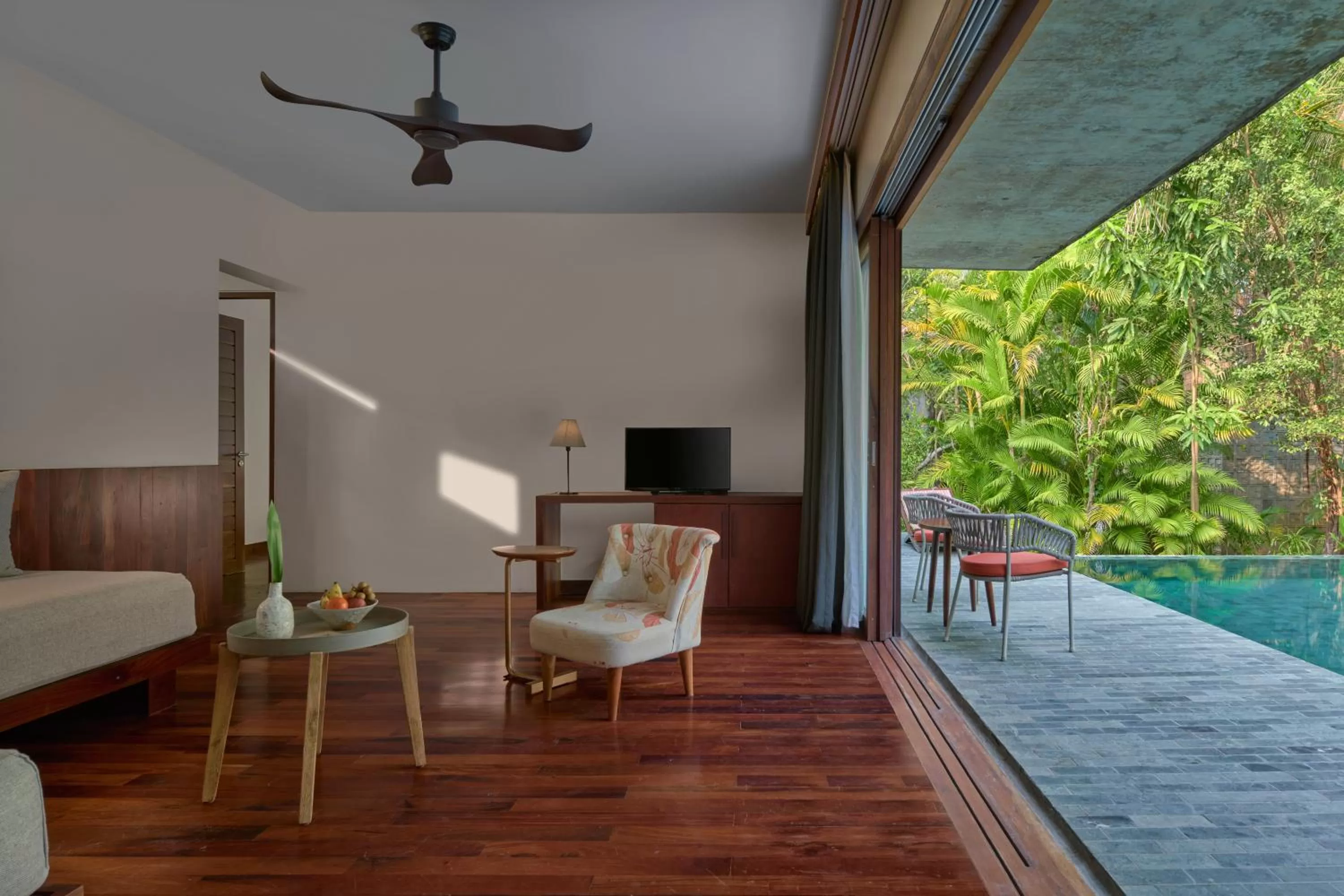 Living room in Templation Hotel