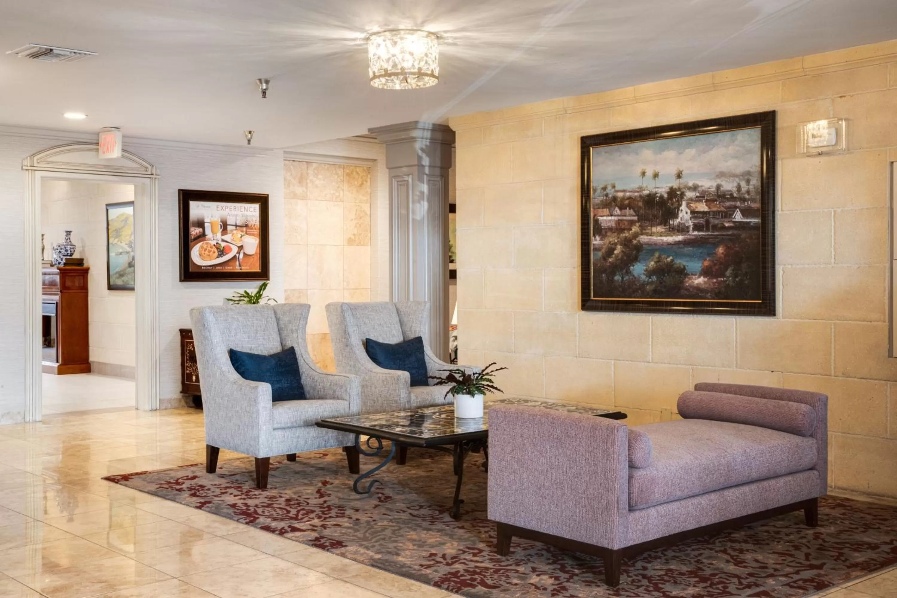 Seating area in Ayres Hotel Costa Mesa Newport Beach