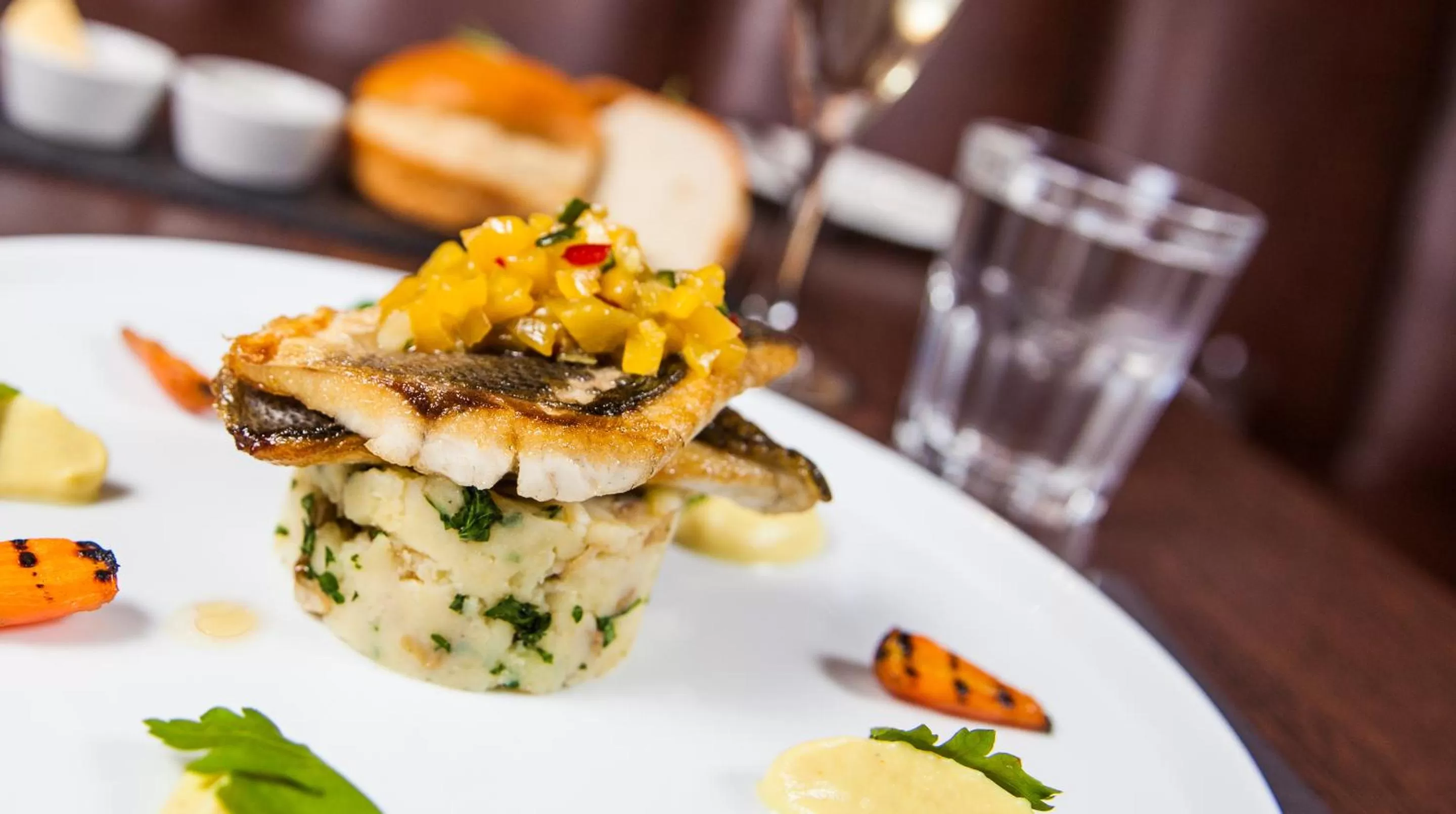 Food close-up in Heywood Spa Hotel