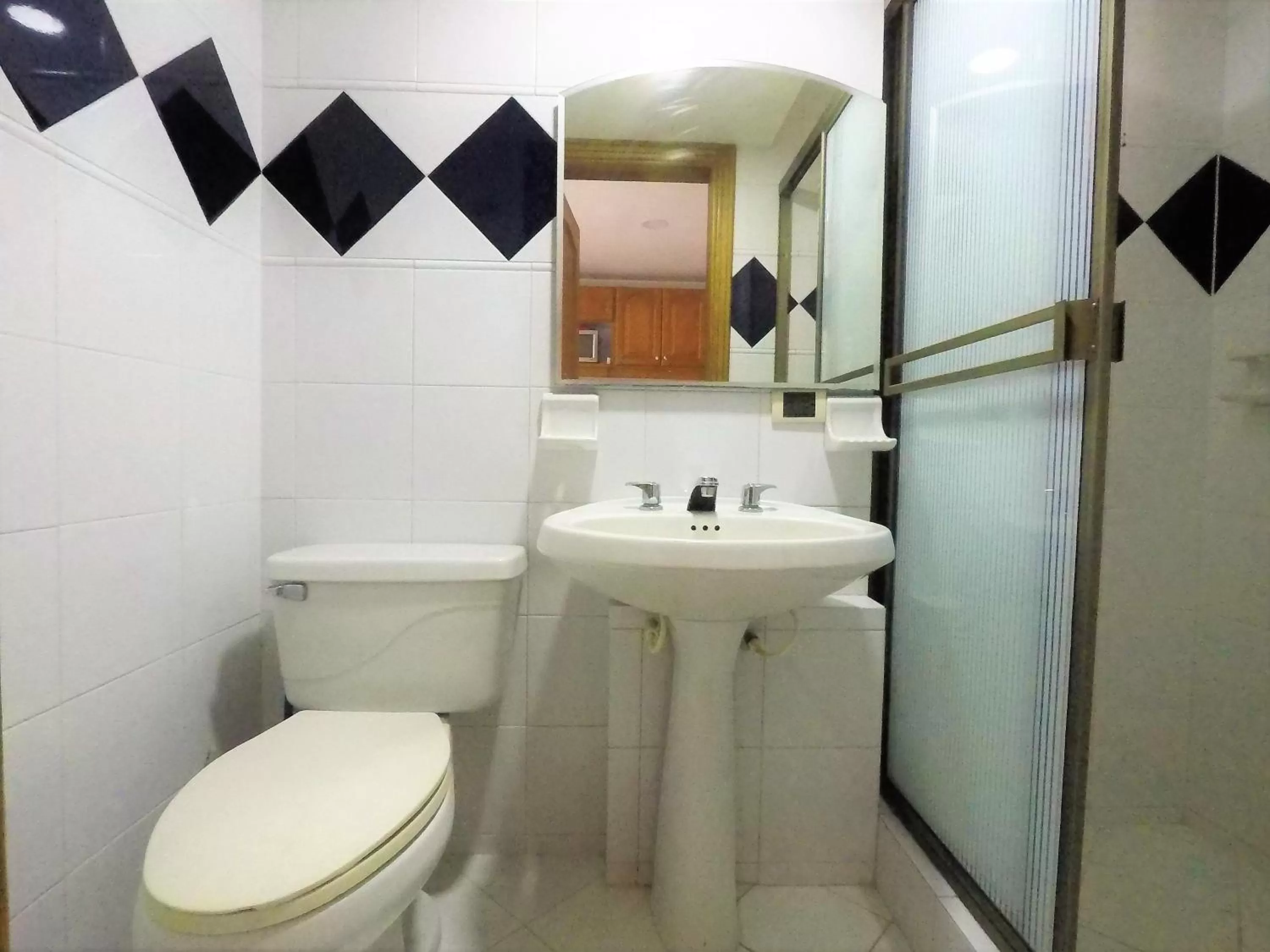 Shower in Edificio El Peñon del Rodadero Apartamento Playa Rodadero