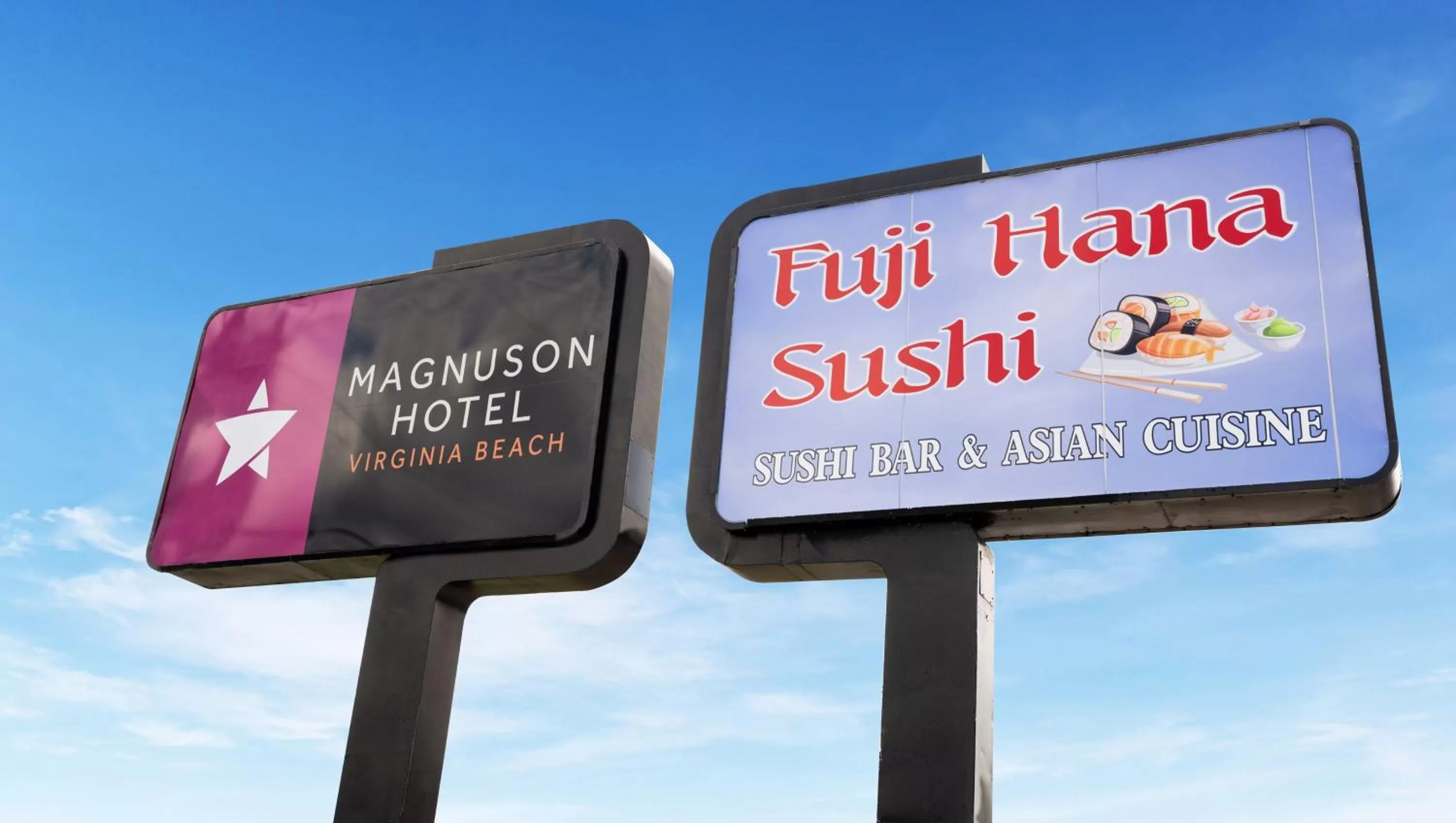 Logo/Certificate/Sign in Magnuson Hotel Virginia Beach
