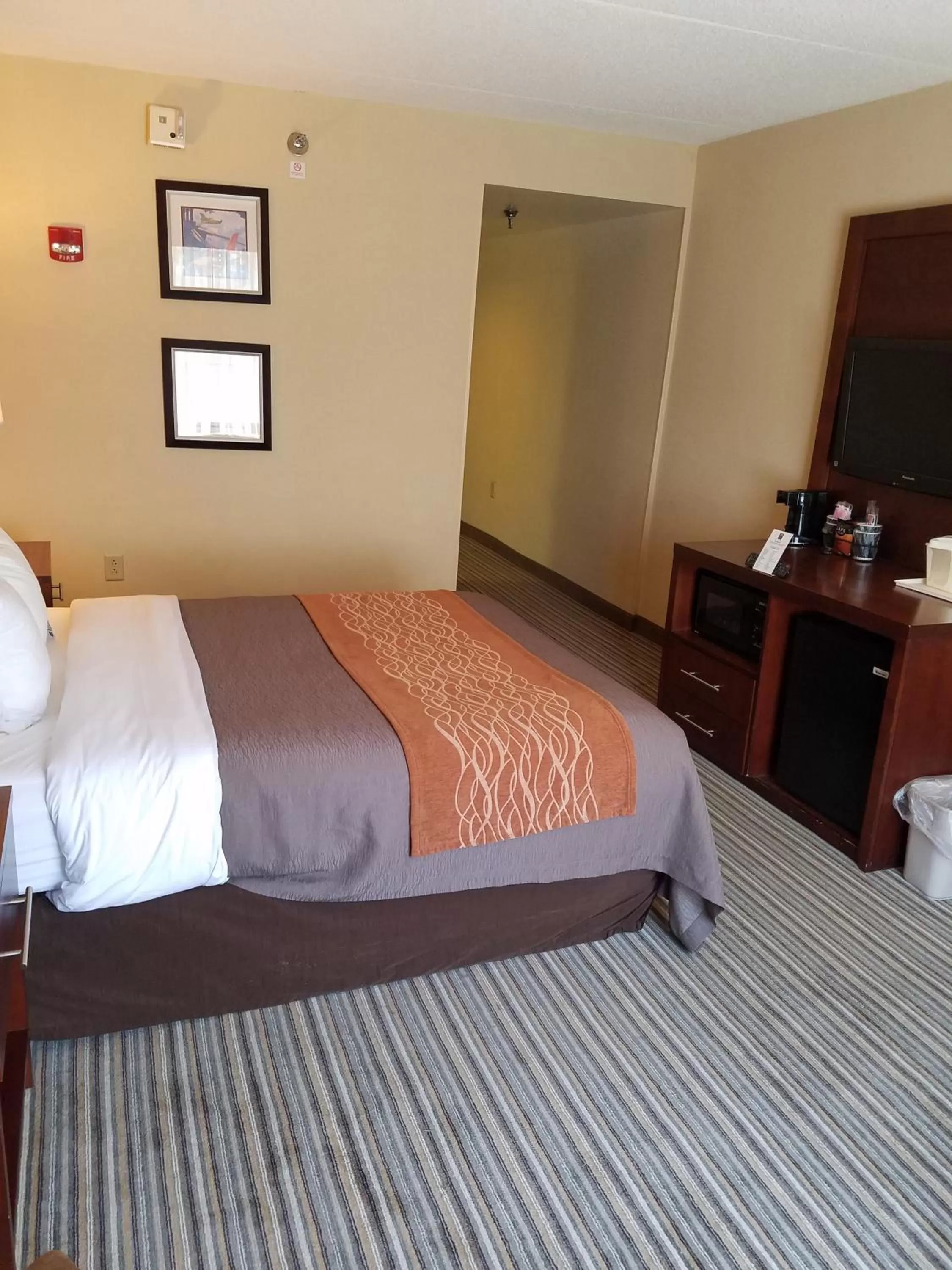 Bed in Comfort Inn Hummelstown near the Park - Hershey