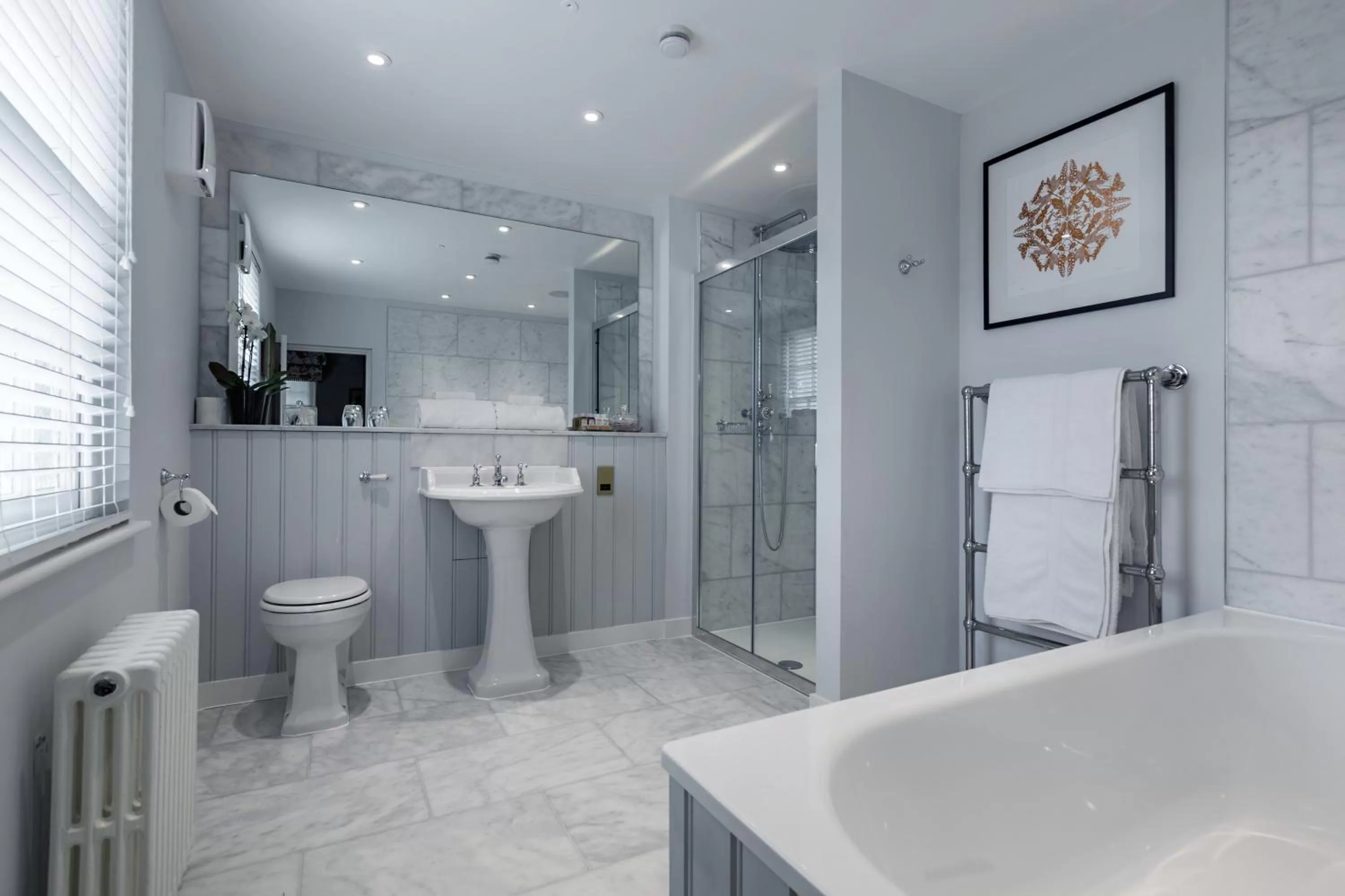 Bathroom in The Assembly House in central Norwich