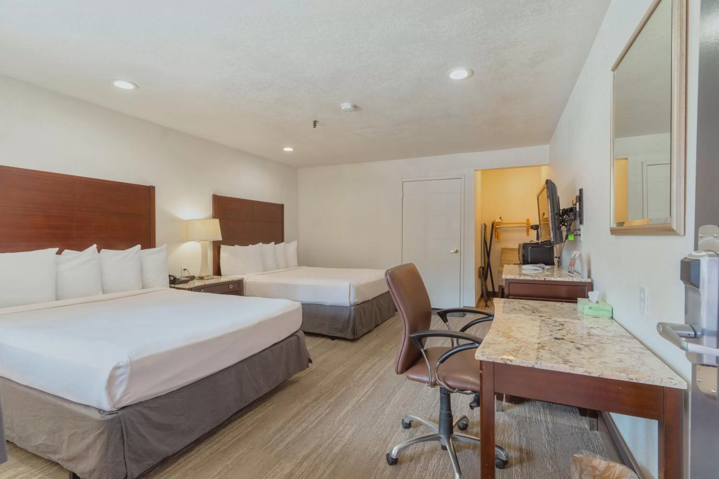 Bed in The Yosemite Inn